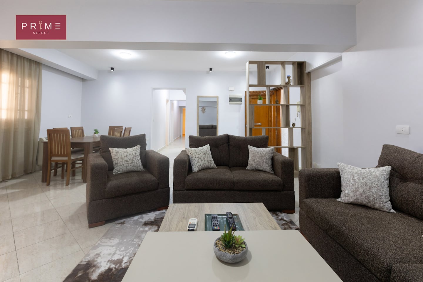 Sup. 3 BDR - Prime Select Raml Station Alexandria — Living Room in Prime Select Raml Station Alexandria, Alexandria, Egypt