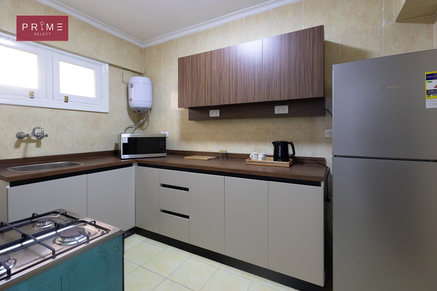 Sup. 3 BDR - Prime Select Raml Station Alexandria — Full Kitchen in Prime Select Raml Station Alexandria, Alexandria, Egypt — photo 2