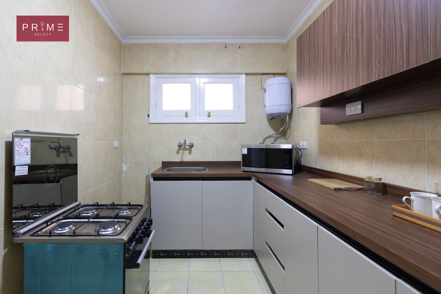 Sup. 3 BDR - Prime Select Raml Station Alexandria — Full Kitchen in Prime Select Raml Station Alexandria, Alexandria, Egypt — photo 3