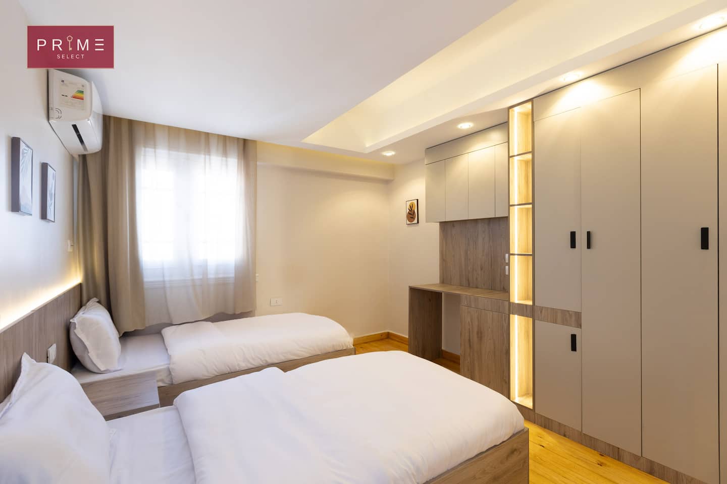 Sup. 3 BDR - Prime Select Raml Station Alexandria — Bedroom 1 in Prime Select Raml Station Alexandria, Alexandria, Egypt — photo 3