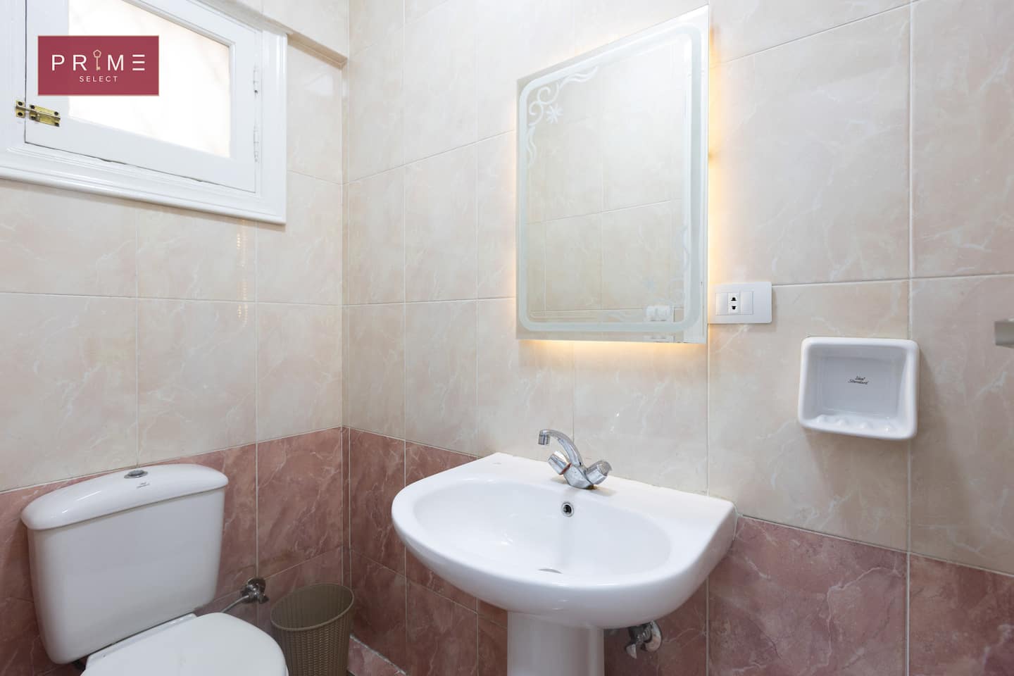 Sup. 3 BDR - Prime Select Raml Station Alexandria — Half Bathroom 1 in Prime Select Raml Station Alexandria, Alexandria, Egypt