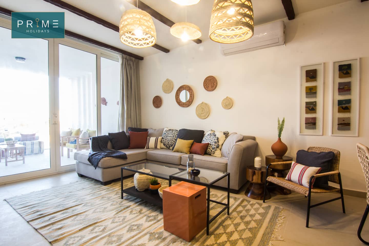Four Bedrooms Chalet - Prime Holidays Seashell — Living Room in Prime Holidays Seashell, North Coast, Egypt