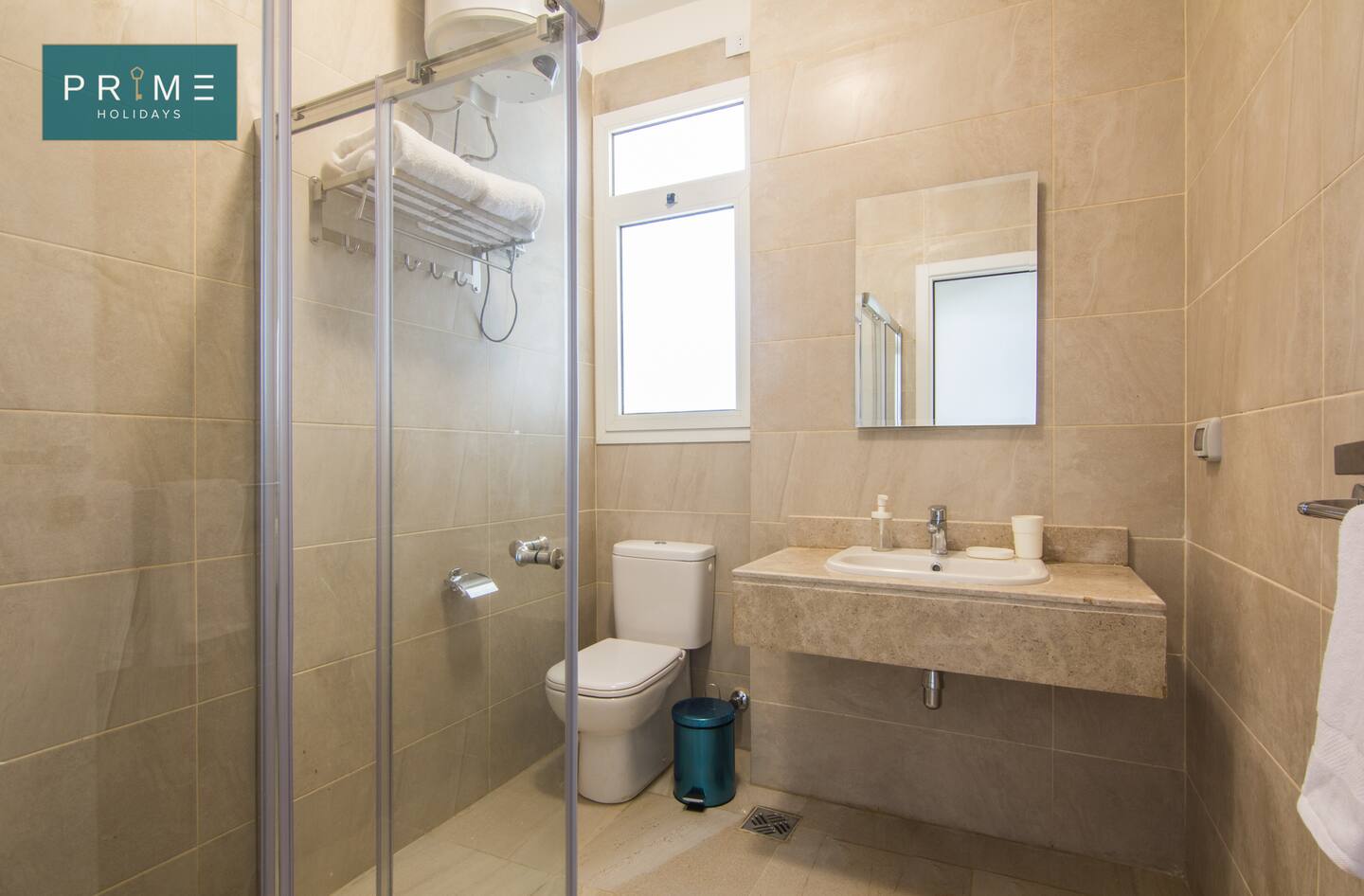 Four Bedrooms Chalet - Prime Holidays Seashell — Full bathroom 1 in Prime Holidays Seashell, North Coast, Egypt — photo 2