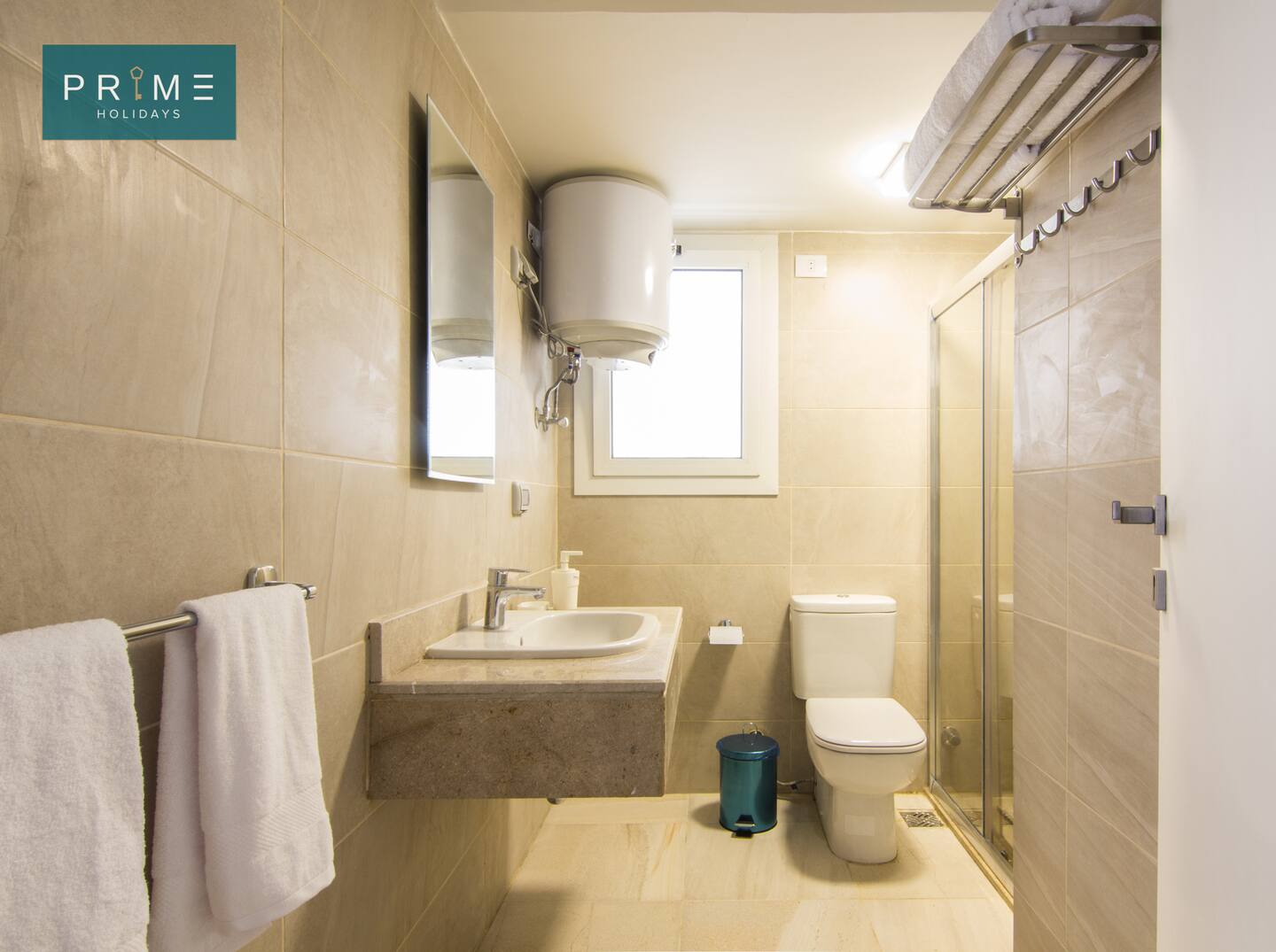 Four Bedrooms Chalet - Prime Holidays Seashell — Full bathroom 2 in Prime Holidays Seashell, North Coast, Egypt