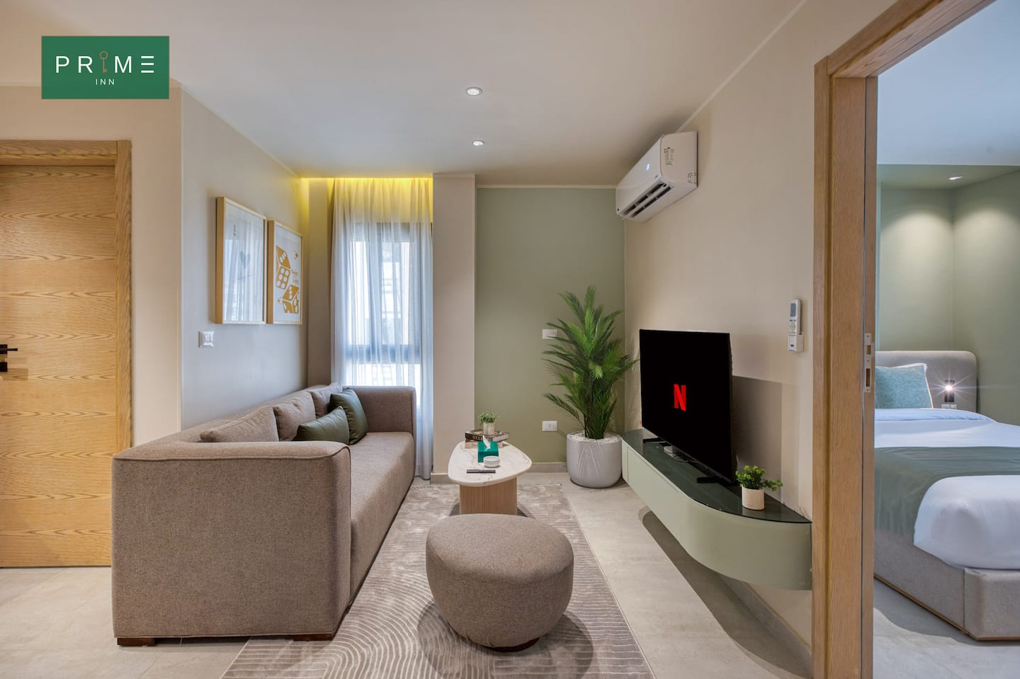 One Bedroom Apt. - Prime Inn Andalus New Cairo — Living Room in Prime Inn Andalus New Cairo, New Cairo, Egypt