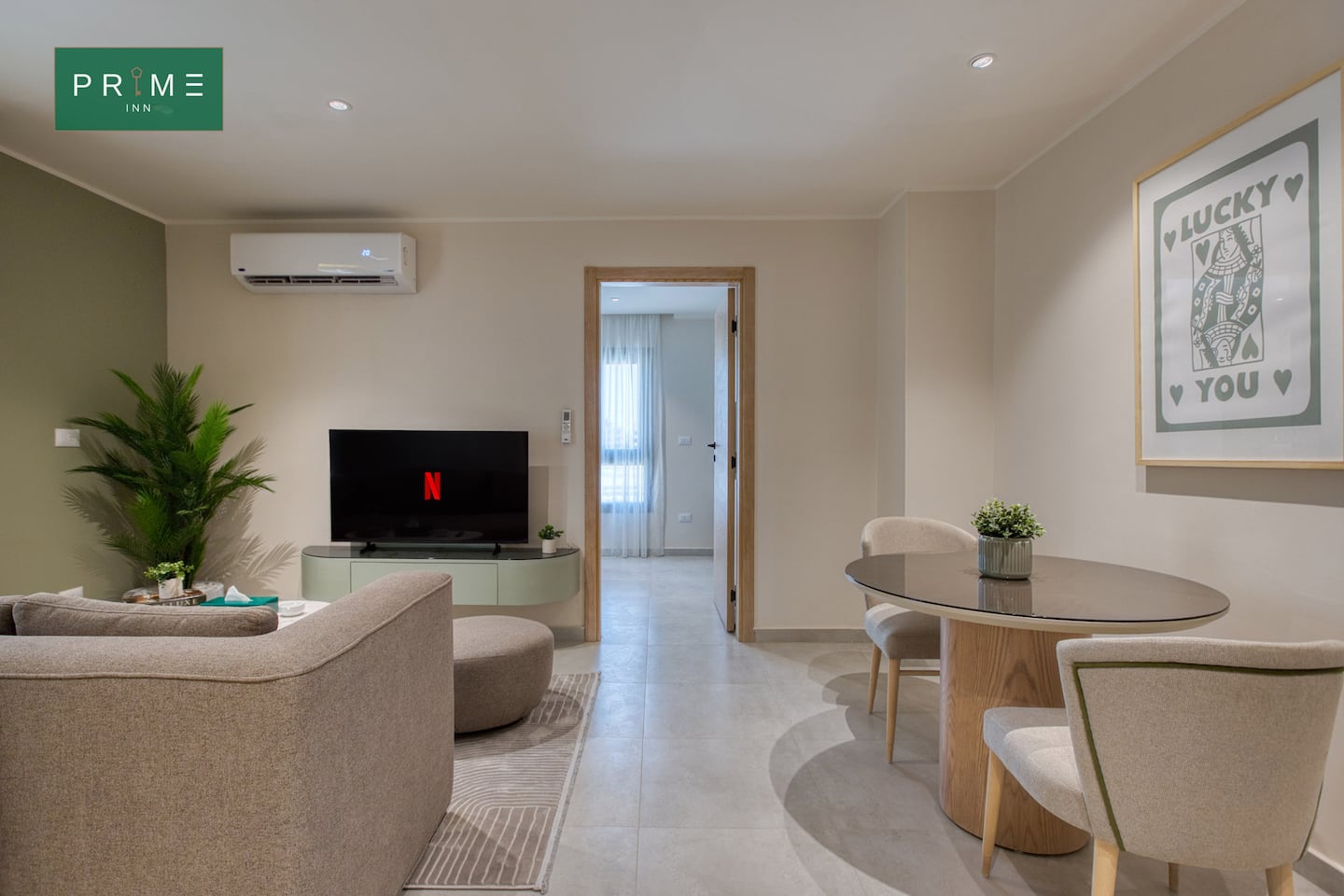 One Bedroom Apt. - Prime Inn Andalus New Cairo — Living Room in Prime Inn Andalus New Cairo, New Cairo, Egypt — photo 2
