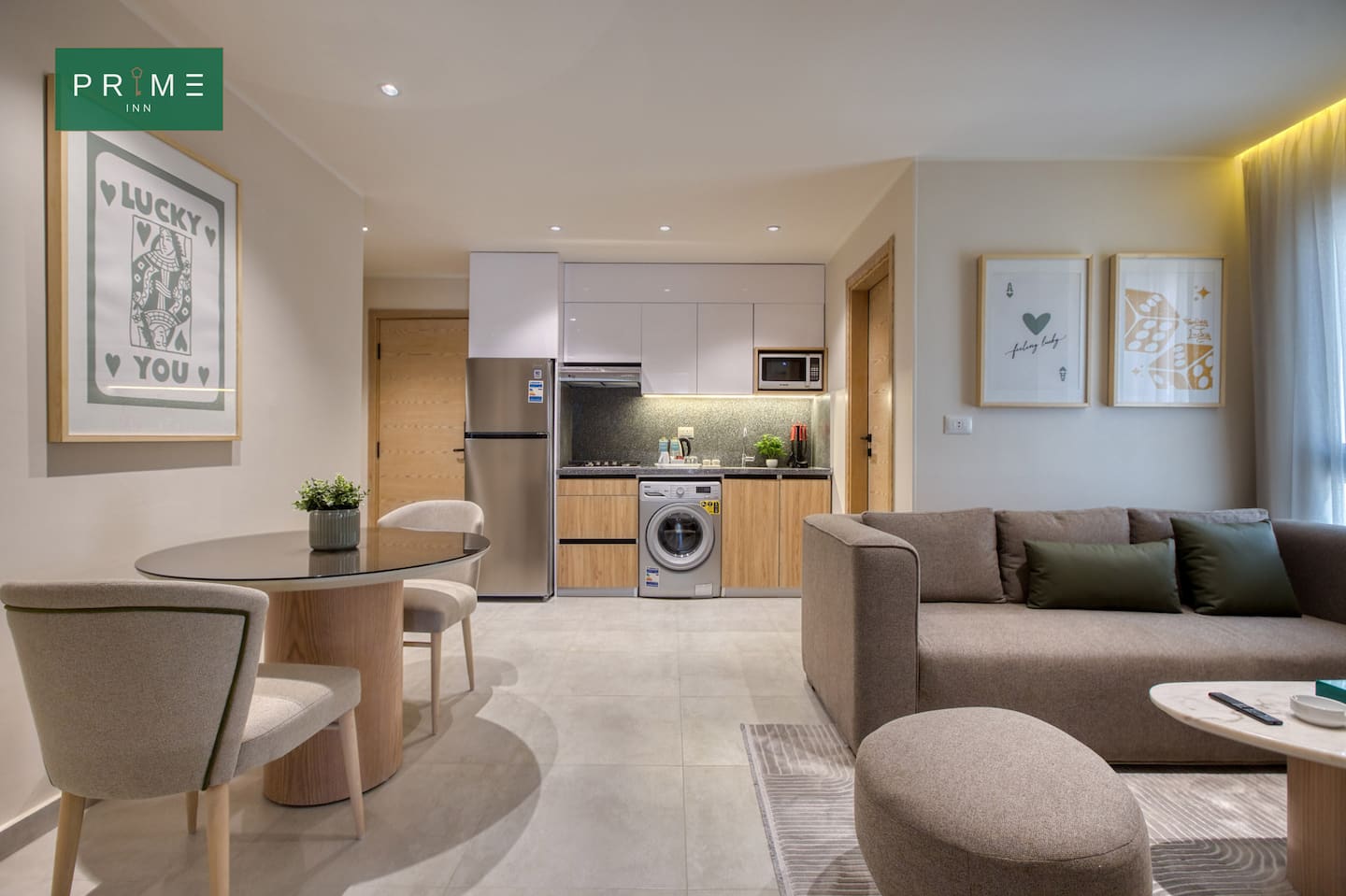 One Bedroom Apt. - Prime Inn Andalus New Cairo — Full Kitchen in Prime Inn Andalus New Cairo, New Cairo, Egypt
