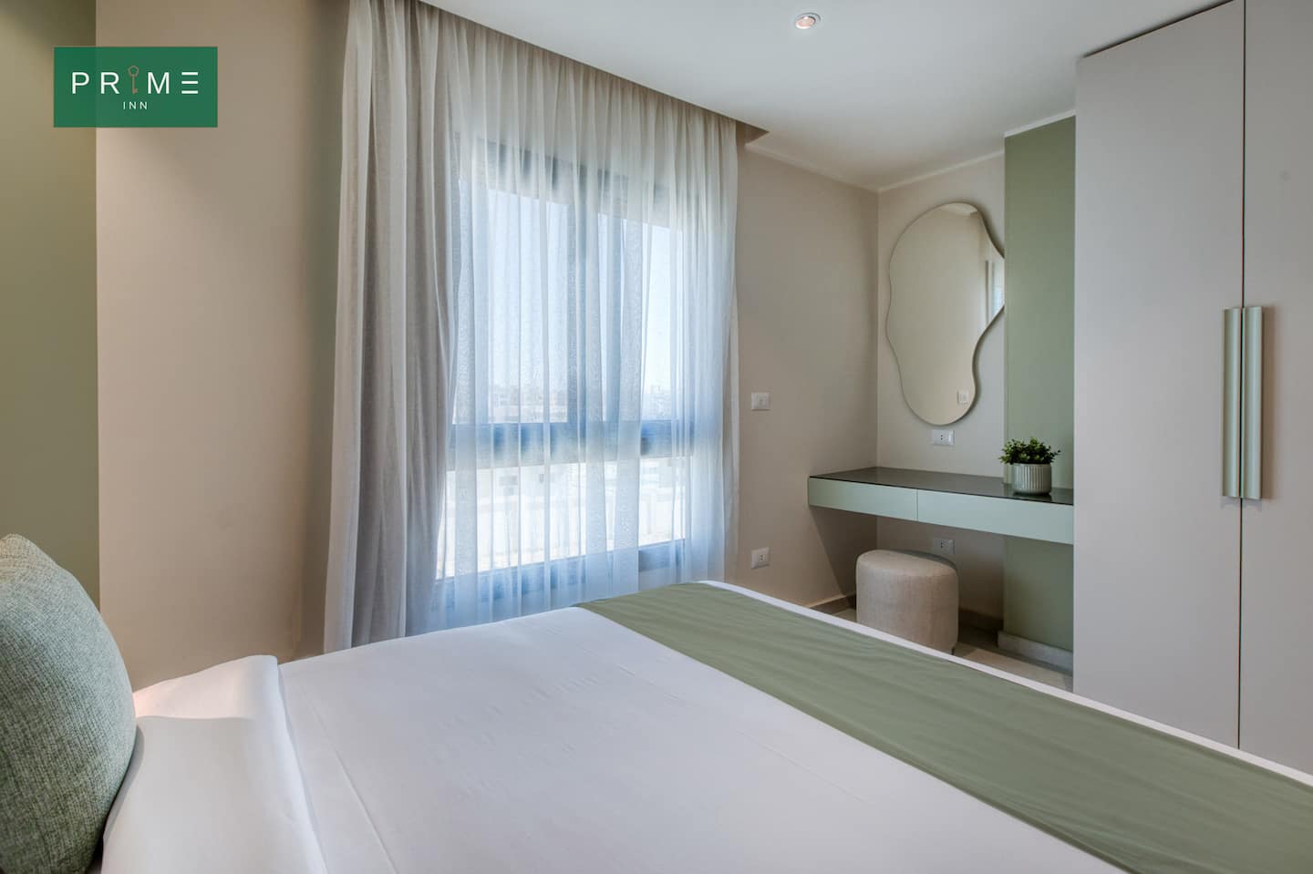 One Bedroom Apt. - Prime Inn Andalus New Cairo — Bedroom 1 in Prime Inn Andalus New Cairo, New Cairo, Egypt — photo 2