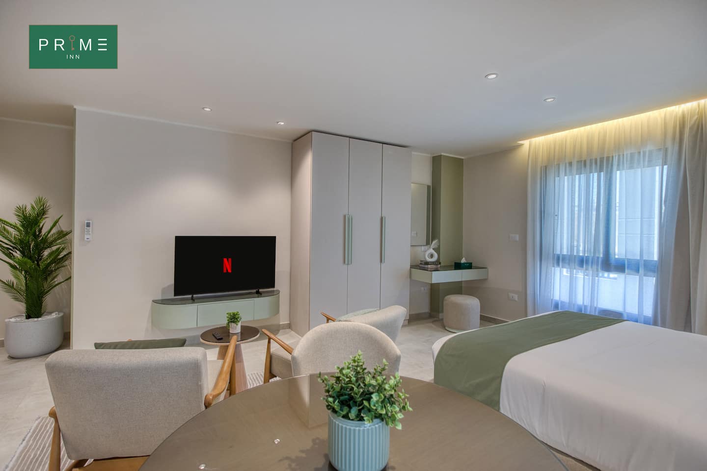 Superior Studio -Prime Inn Andalus New Cairo — Bedroom 1 in Prime Inn Andalus New Cairo, New Cairo, Egypt