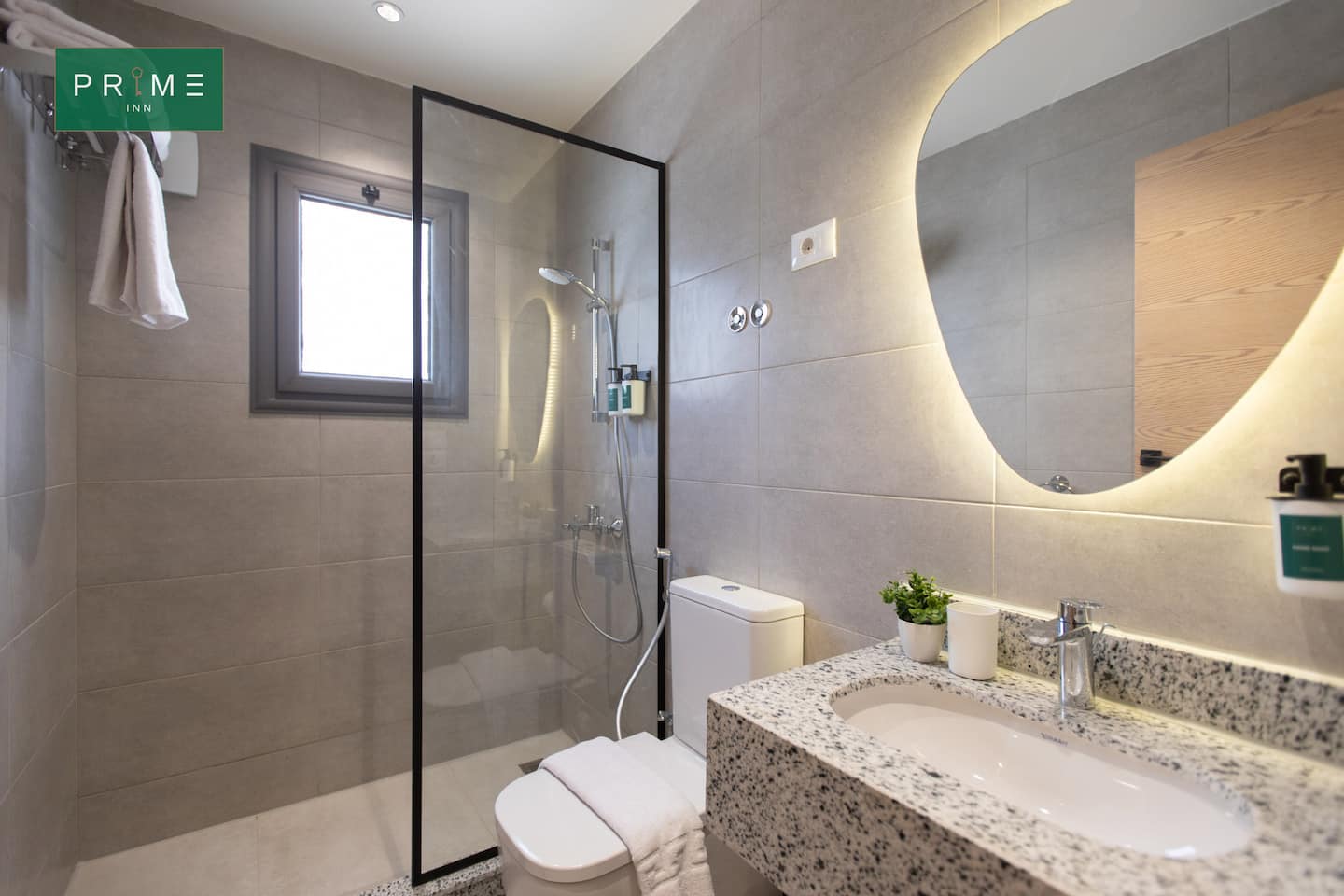 2 BDRs apartment- Prime Inn Andalus New Cairo — Full bathroom 1 in Prime Inn Andalus New Cairo, New Cairo, Egypt — photo 3