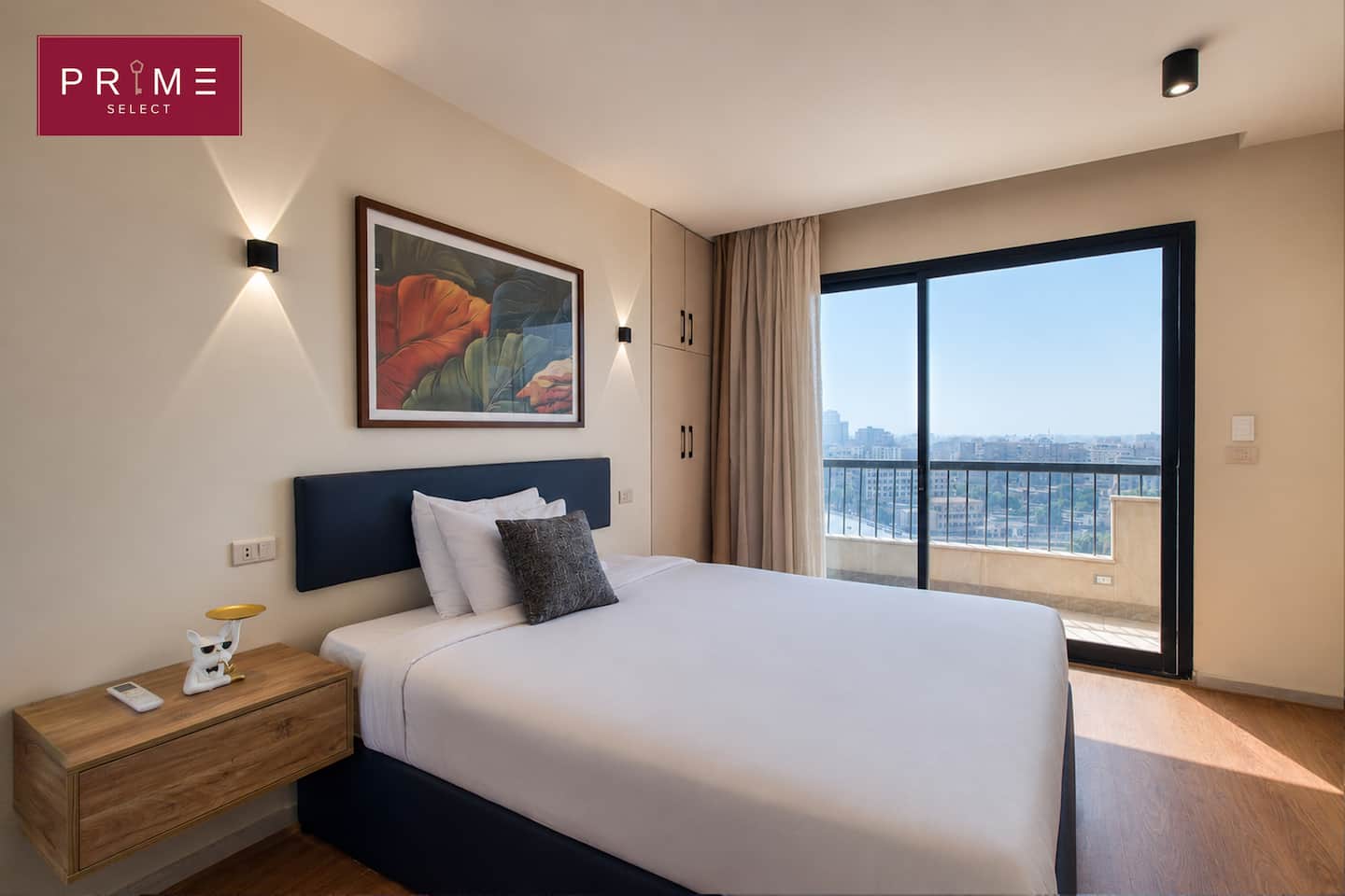 2 BDRs Apt. NileView- Prime Select Zamalek Central — Bedroom 2 in Prime Select Zamalek Central, Cairo, Egypt — photo 2