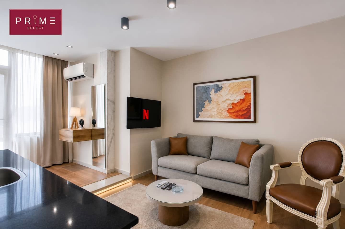 Studio Nile View - Prime Select Zamalek Central — Living Room in Prime Select Zamalek Central, Cairo, Egypt