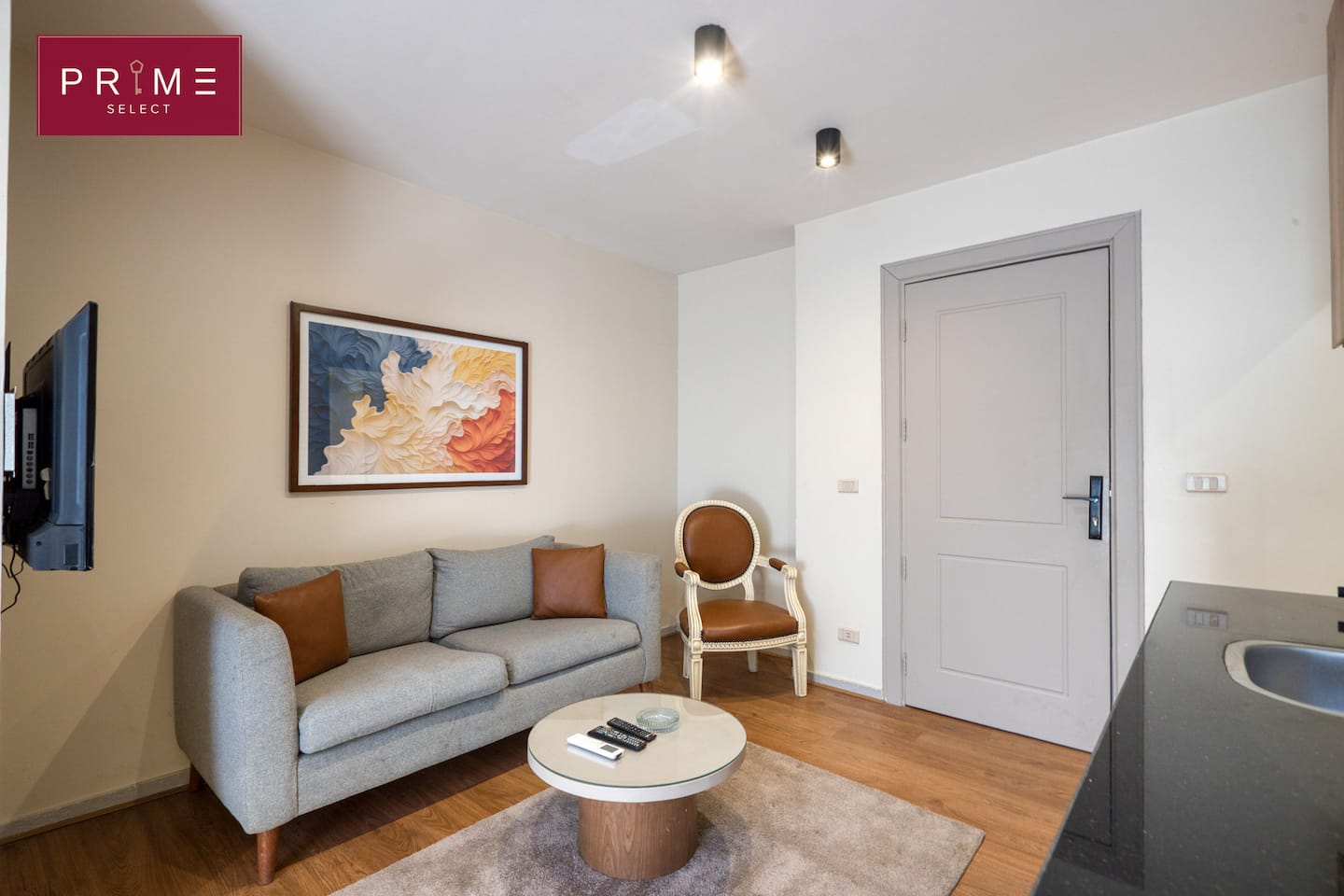 Studio Nile View - Prime Select Zamalek Central — Living Room in Prime Select Zamalek Central, Cairo, Egypt — photo 2
