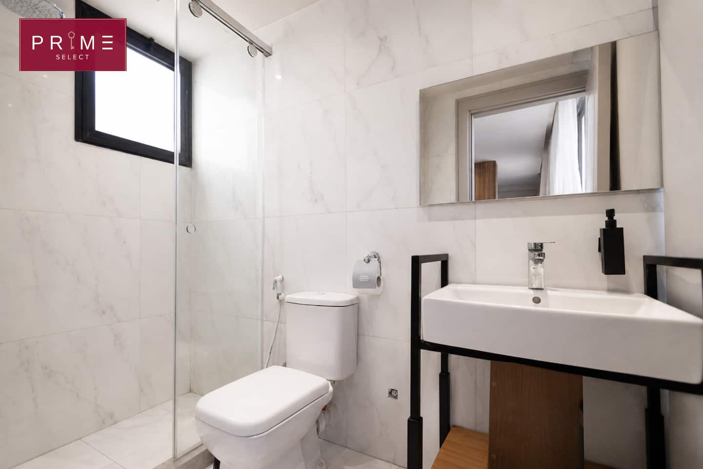 Studio Twin beds - Prime Select Zamalek Central — Full bathroom 1 in Prime Select Zamalek Central, Cairo, Egypt
