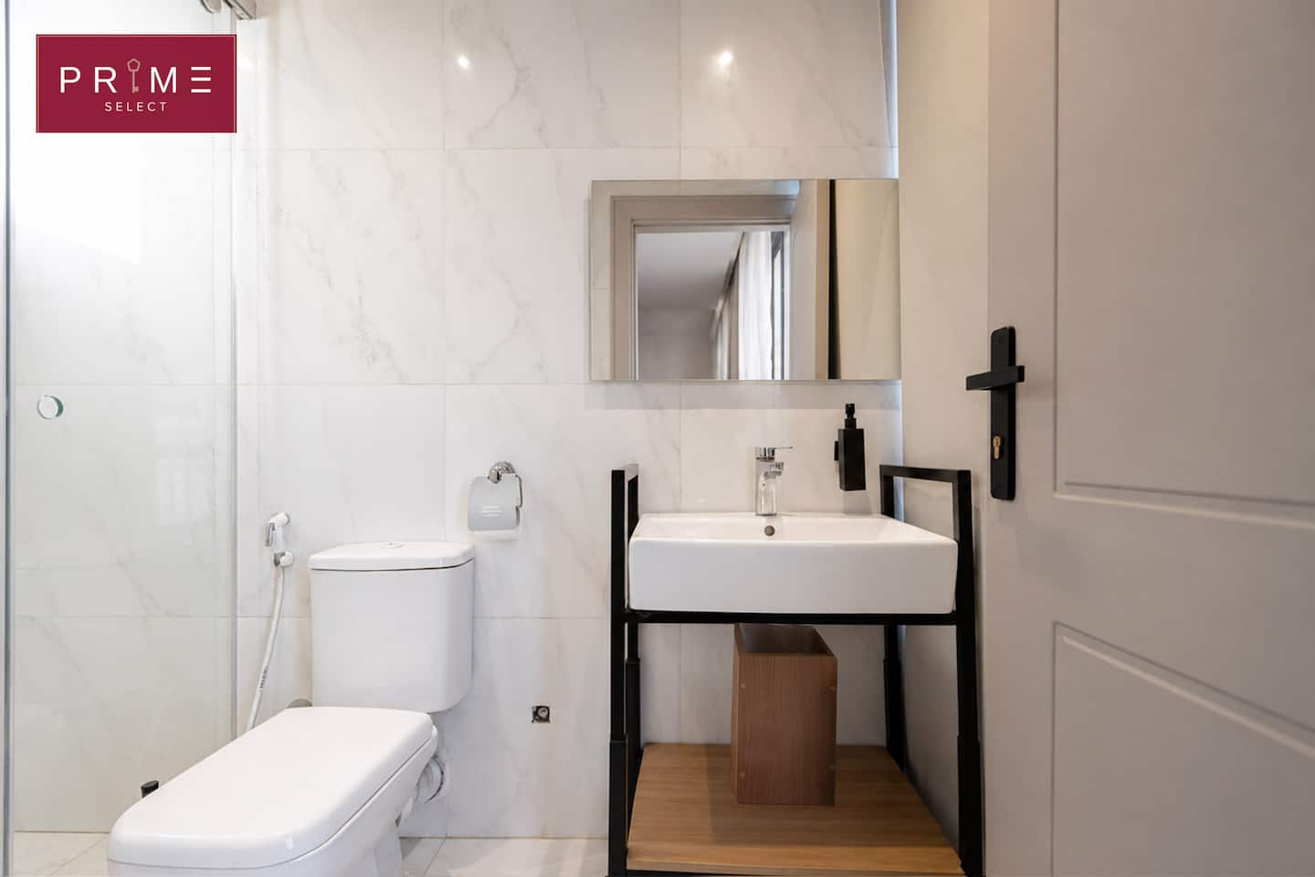Studio Twin beds - Prime Select Zamalek Central — Full bathroom 1 in Prime Select Zamalek Central, Cairo, Egypt — photo 2