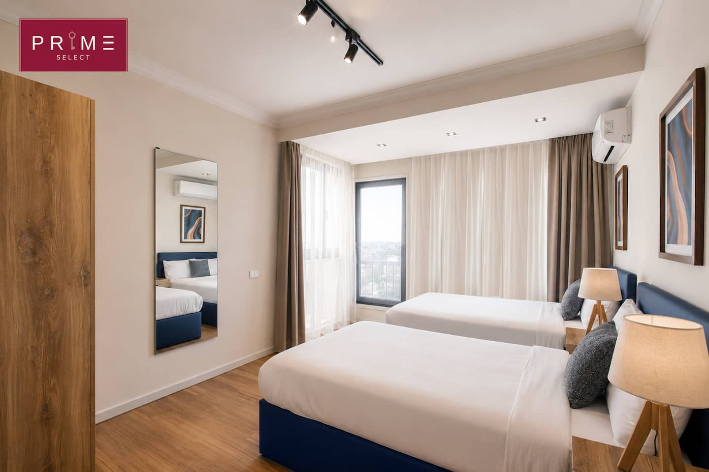 One BDR Apartment - Prime Select Zamalek Central — Bedroom 1 in Prime Select Zamalek Central, Cairo, Egypt — photo 2