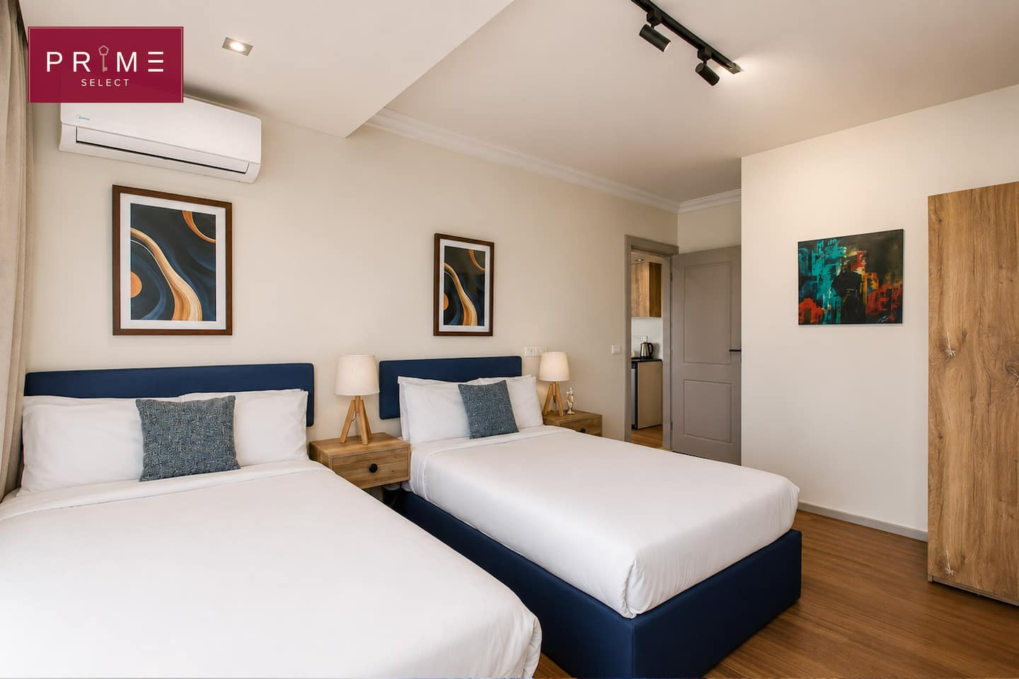 One BDR Apartment - Prime Select Zamalek Central — Bedroom 1 in Prime Select Zamalek Central, Cairo, Egypt — photo 3