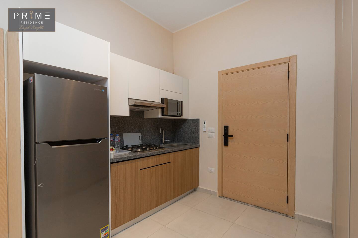 Standard Studio - Prime Residence Zayed Heights — Full Kitchen in Prime Residence Zayed Heights, Sheikh Zayed, Egypt
