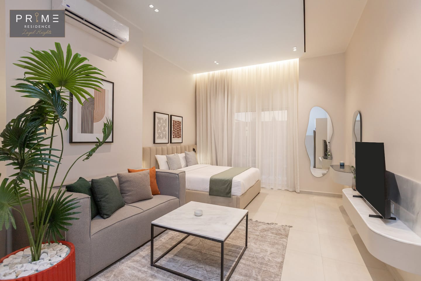 Standard Studio - Prime Residence Zayed Heights — Bedroom 1 in Prime Residence Zayed Heights, Sheikh Zayed, Egypt