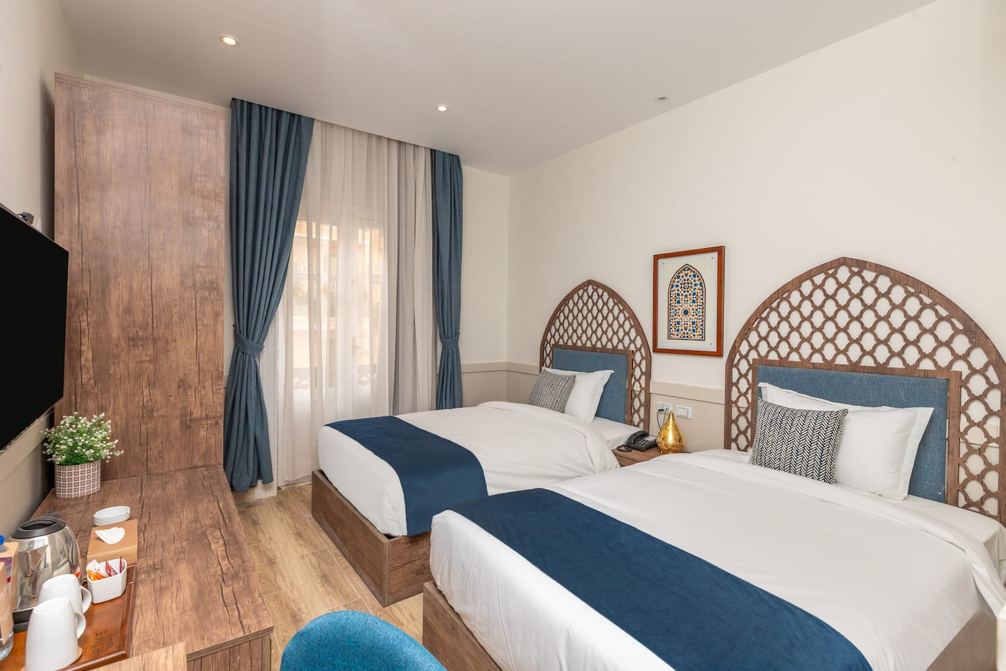 Std. Twin beds - Prime Boutique Heliopolis Terrace — Additional Photos in Prime Boutique Heliopolis Terrace, Cairo, Egypt — photo 3
