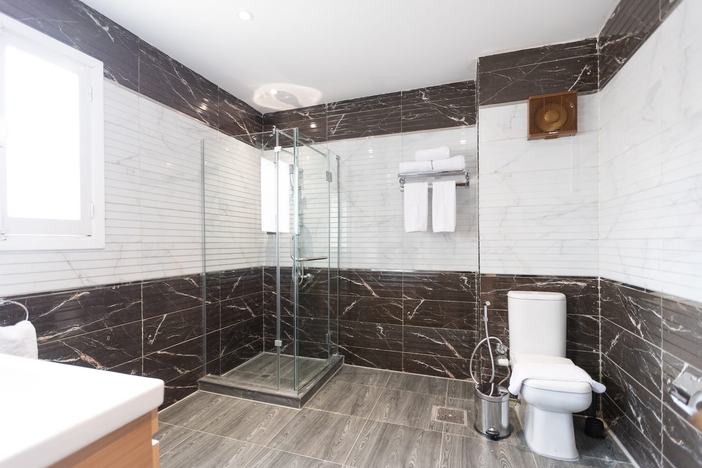 Std. Triple beds-Prime Boutique Heliopolis Terrace — Full bathroom 1 in Prime Boutique Heliopolis Terrace, Cairo, Egypt