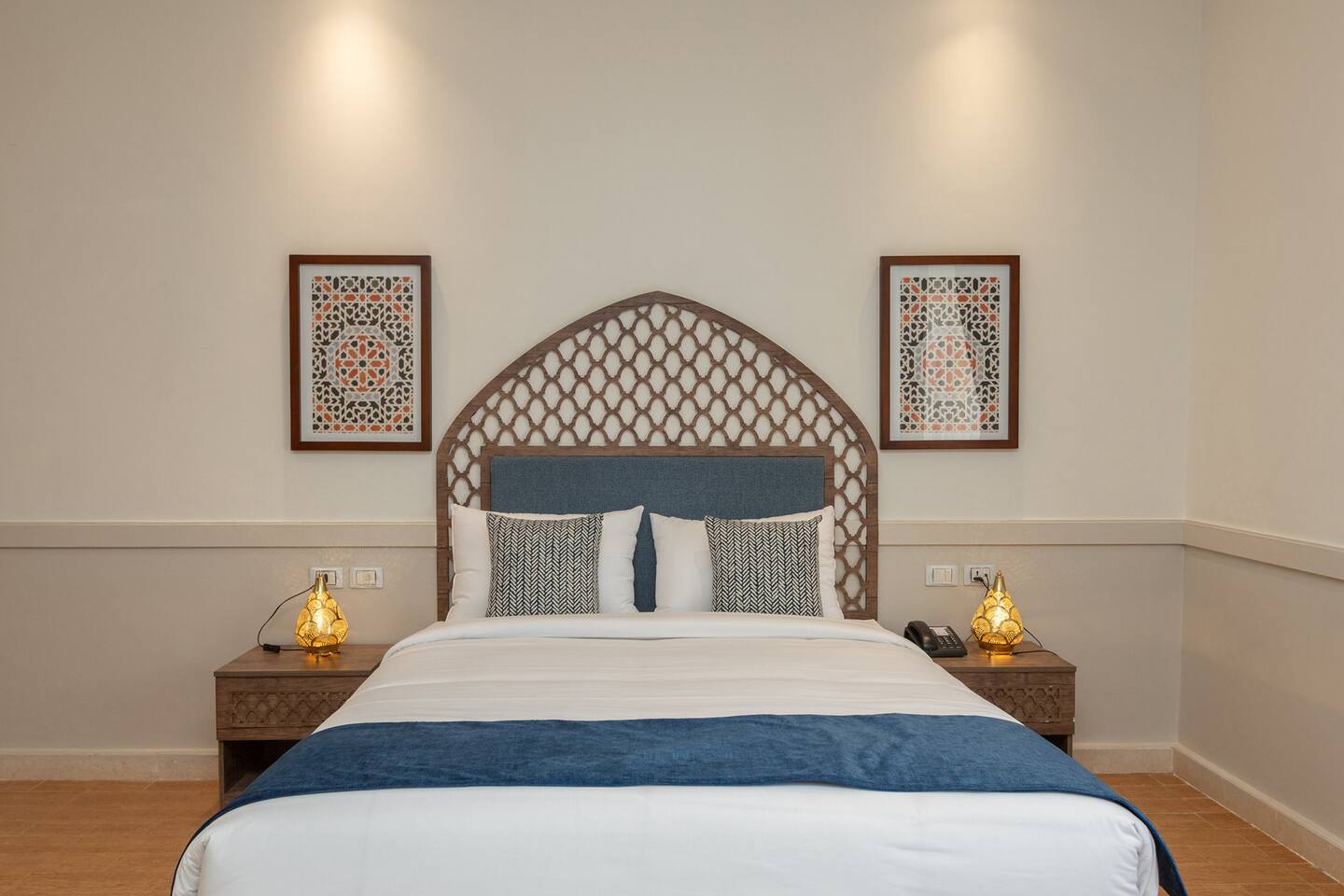 Dlx Queen bed - Prime Boutique Heliopolis Terrace — Bedroom 1 in Prime Boutique Heliopolis Terrace, Cairo, Egypt — photo 2