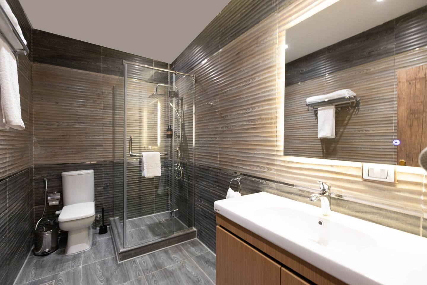 Dlx Twin bed - Prime Boutique Heliopolis Terrace — Full bathroom 1 in Prime Boutique Heliopolis Terrace, Cairo, Egypt