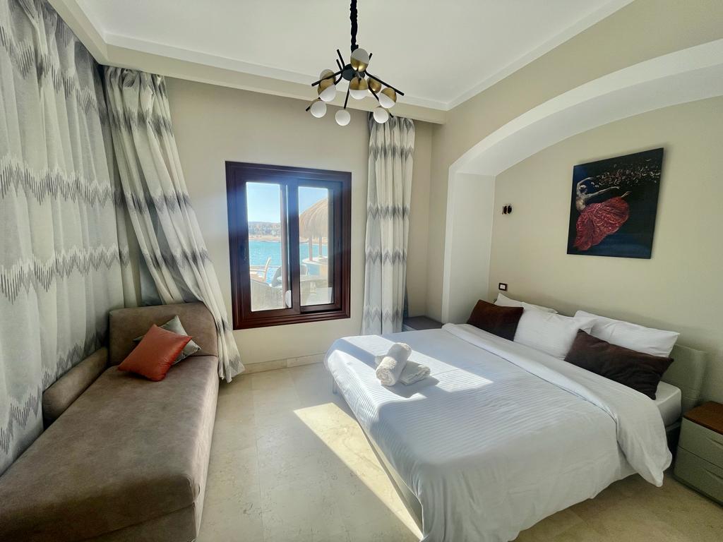 Luxury Villa: Private Pool & Lagoon — Bedroom 1 in Read Sea, Egypt, Egypt