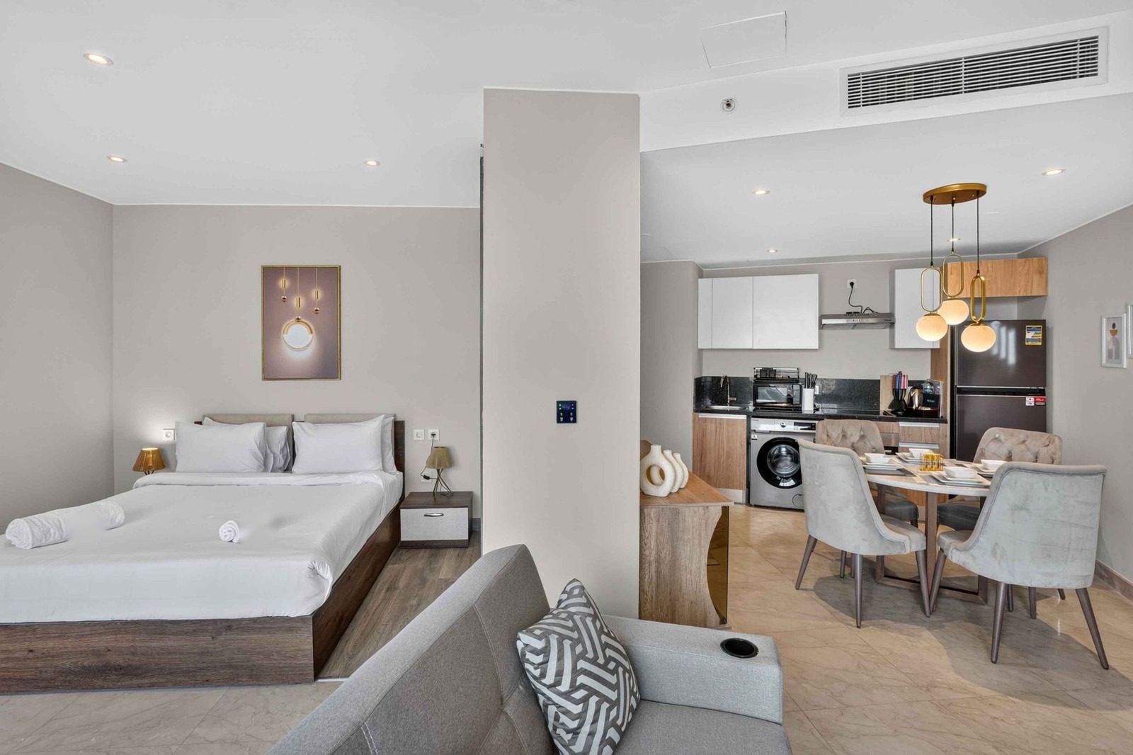 Chic Studio – Sheikh Zayed – ZED Towers — Bedroom 1 in ZED Towers, Sheikh Zayed, Egypt — photo 3