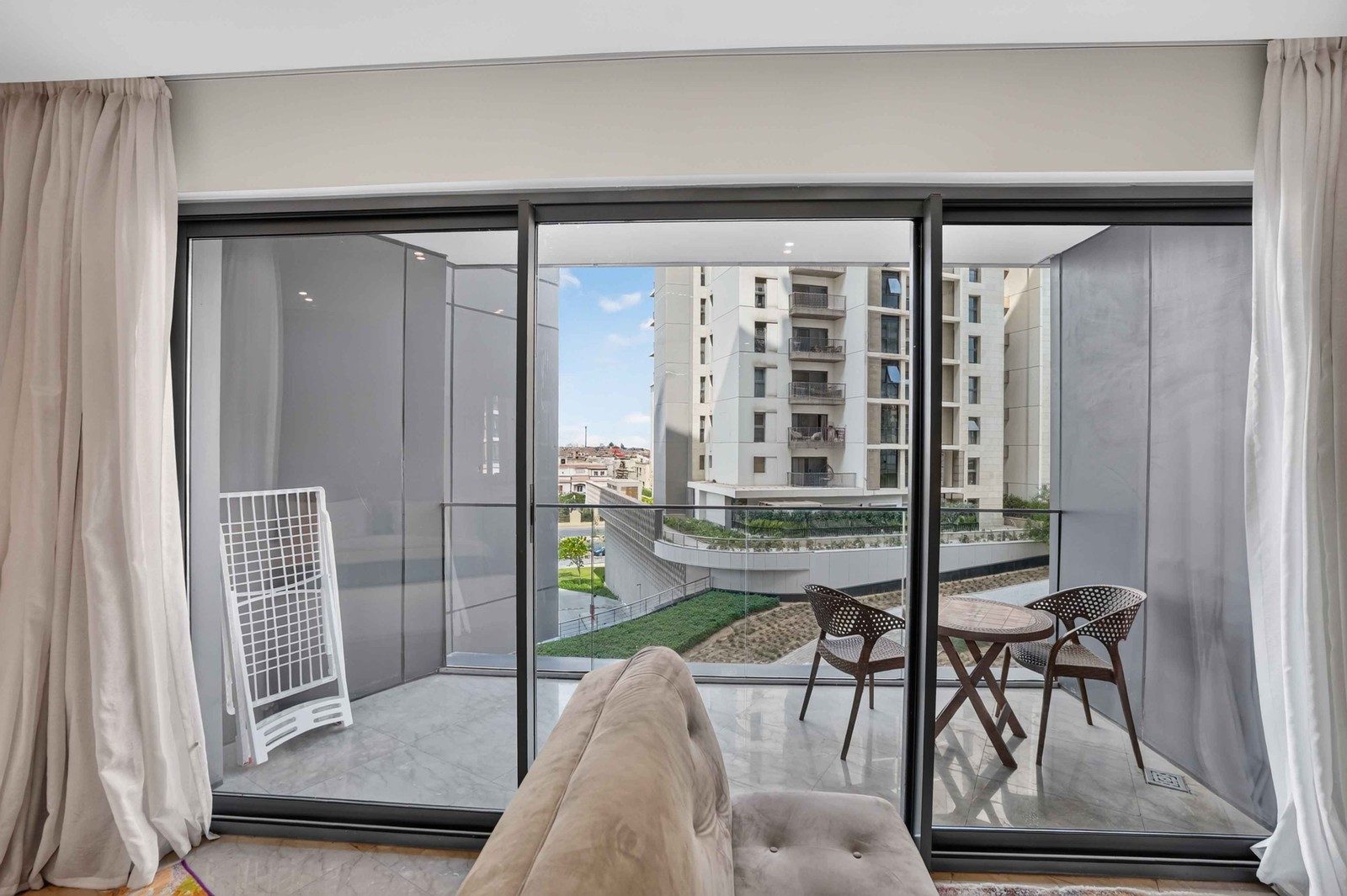 Luxurious Studio – Sheikh Zayed – ZED Towers — Balcony in ZED Towers, Sheikh Zayed, Egypt