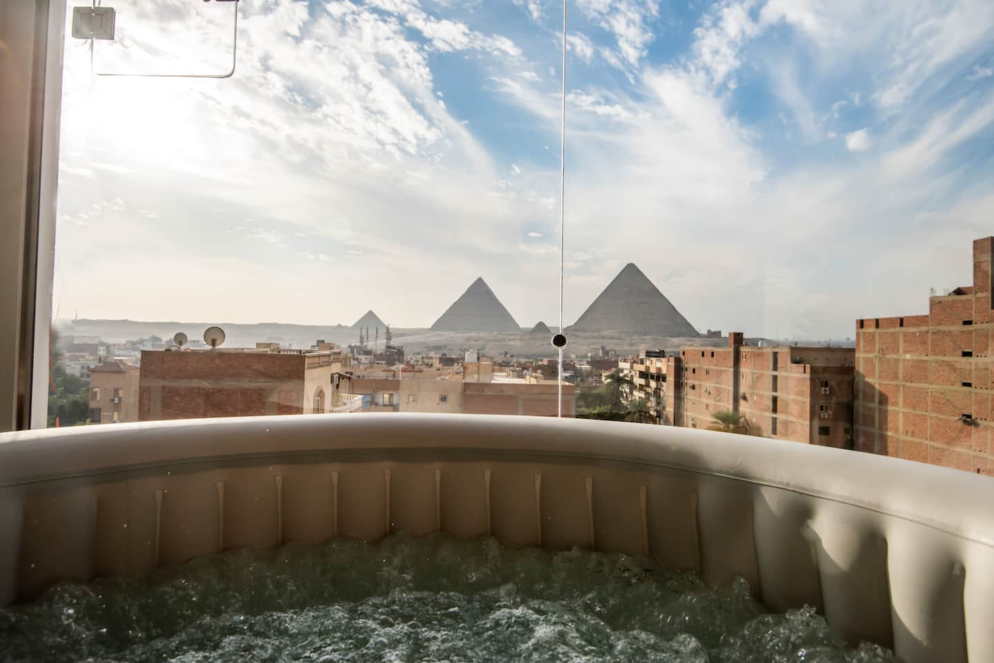 Giza Oasis Studio3 with Jacuzzi — Exterior in Nazlet El Batran, Giza, Egypt — photo 3