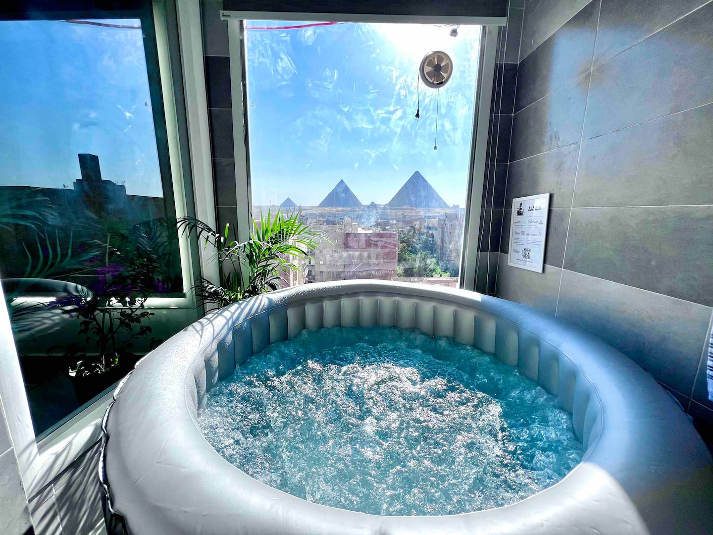 Giza Oasis Studio2 with Jacuzzi — Hot Tub in Nazlet El Batran, Giza, Egypt — photo 3