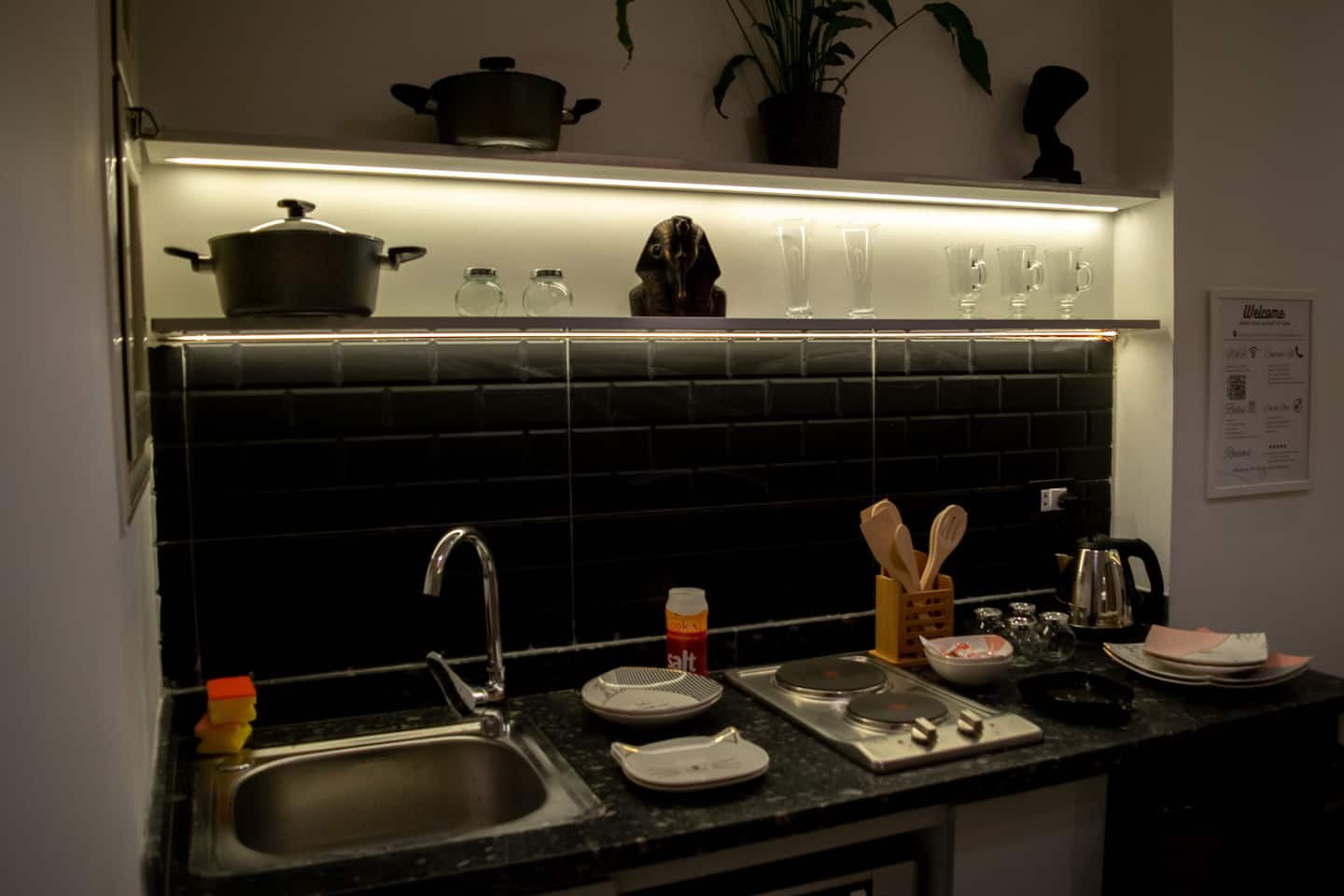 Giza Oasis Studio1 with Jacuzzi — Full Kitchen in Nazlet El Batran, Giza, Egypt — photo 2