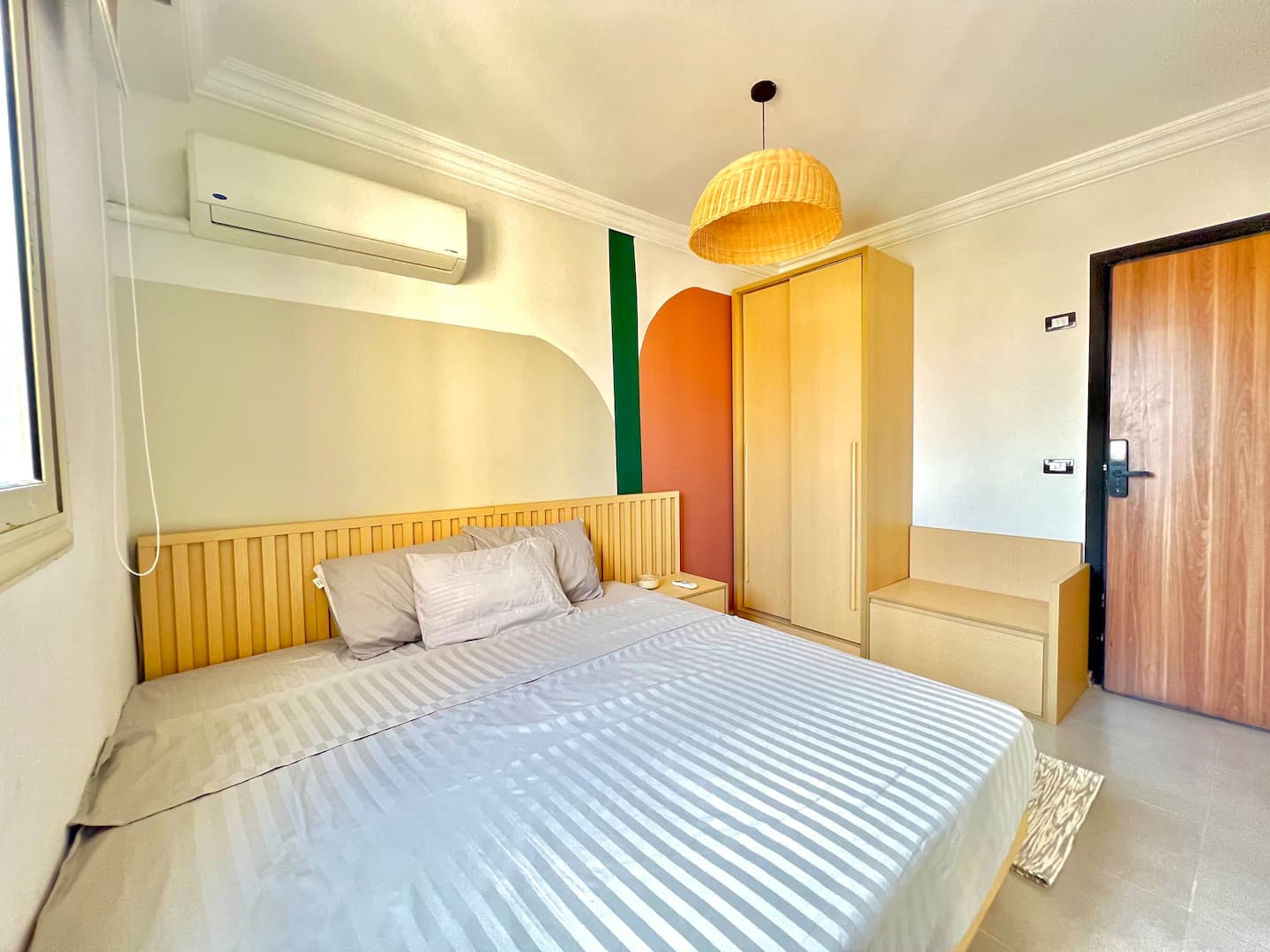 Giza Oasis Studio4 near Pyramids 5M walk — Bedroom 1 in Nazlet El Batran, Giza, Egypt
