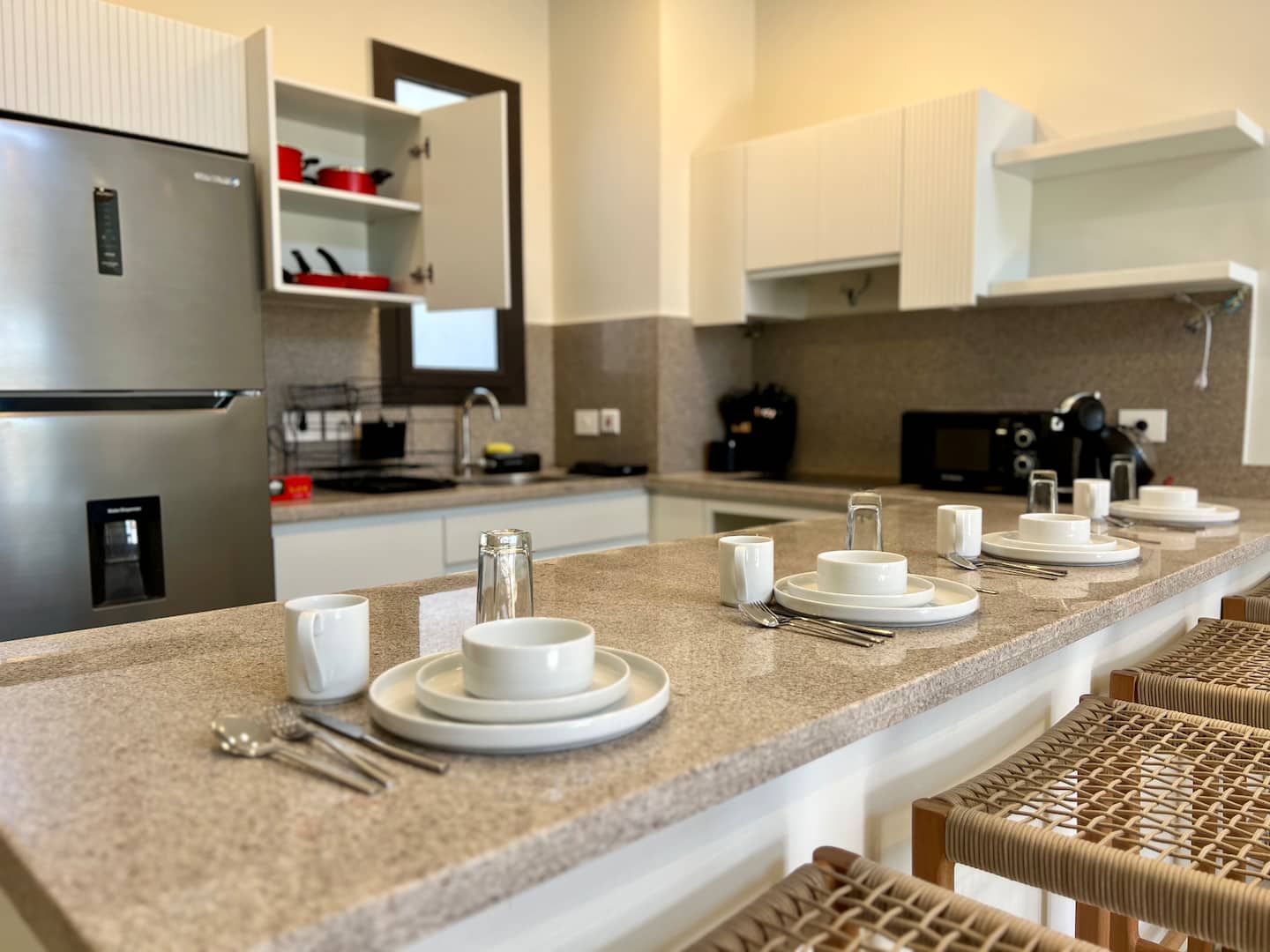 Mar Amor.Twinhouse w/jacuzzi lagoon direct@Elgouna — Full Kitchen in Hurghada, El Gouna, Egypt — photo 2