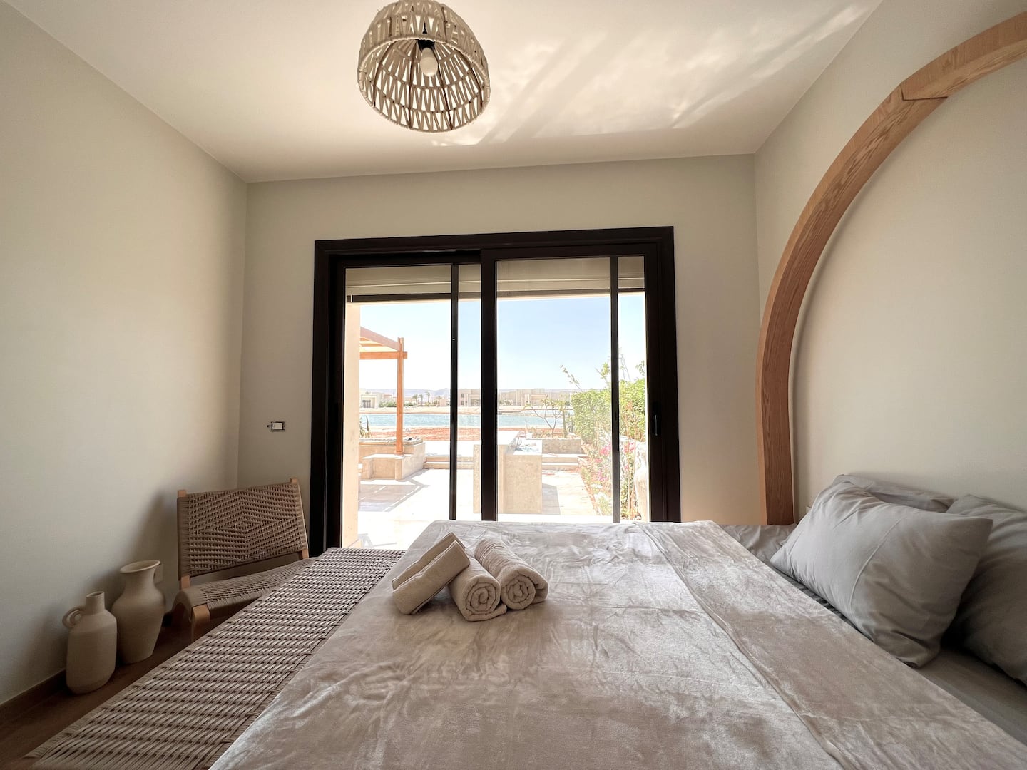 Mar Amor.Twinhouse w/jacuzzi lagoon direct@Elgouna — Bedroom 1 in Hurghada, El Gouna, Egypt — photo 3