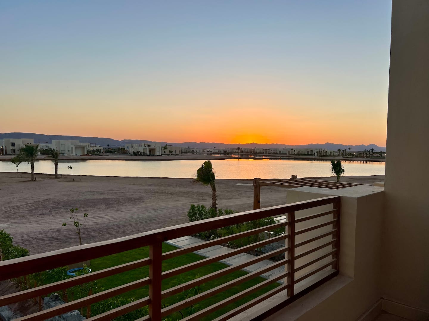 Mar Amor.Twinhouse w/jacuzzi lagoon direct@Elgouna — Balcony in Hurghada, El Gouna, Egypt