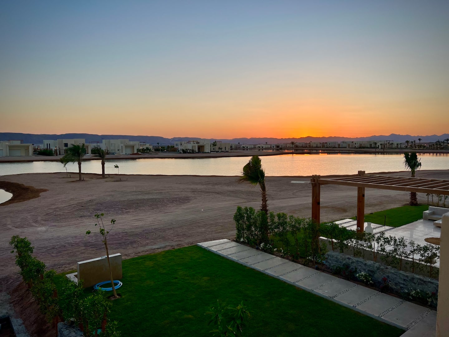 Mar Amor.Twinhouse w/jacuzzi lagoon direct@Elgouna — Balcony in Hurghada, El Gouna, Egypt — photo 3