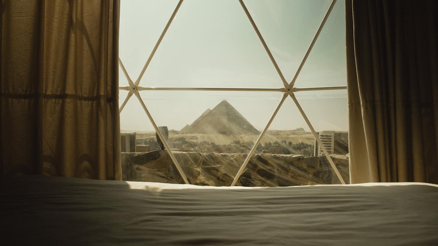 Esfera Celeste. Unique Luxury Dome w/pyramids view — Additional Photos in Nazlet El Batran, Giza, Egypt — photo 2