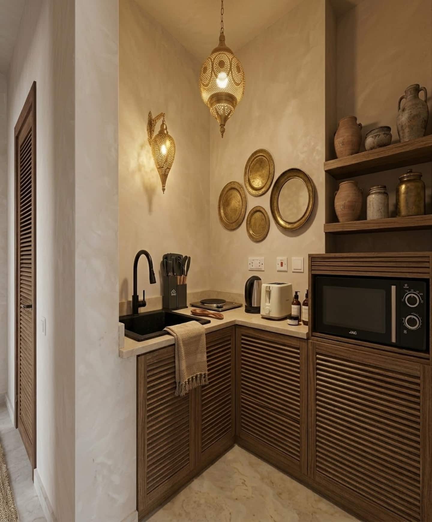 Aurora — Full Kitchen in Nazlat as Sammān, Giza, Egypt