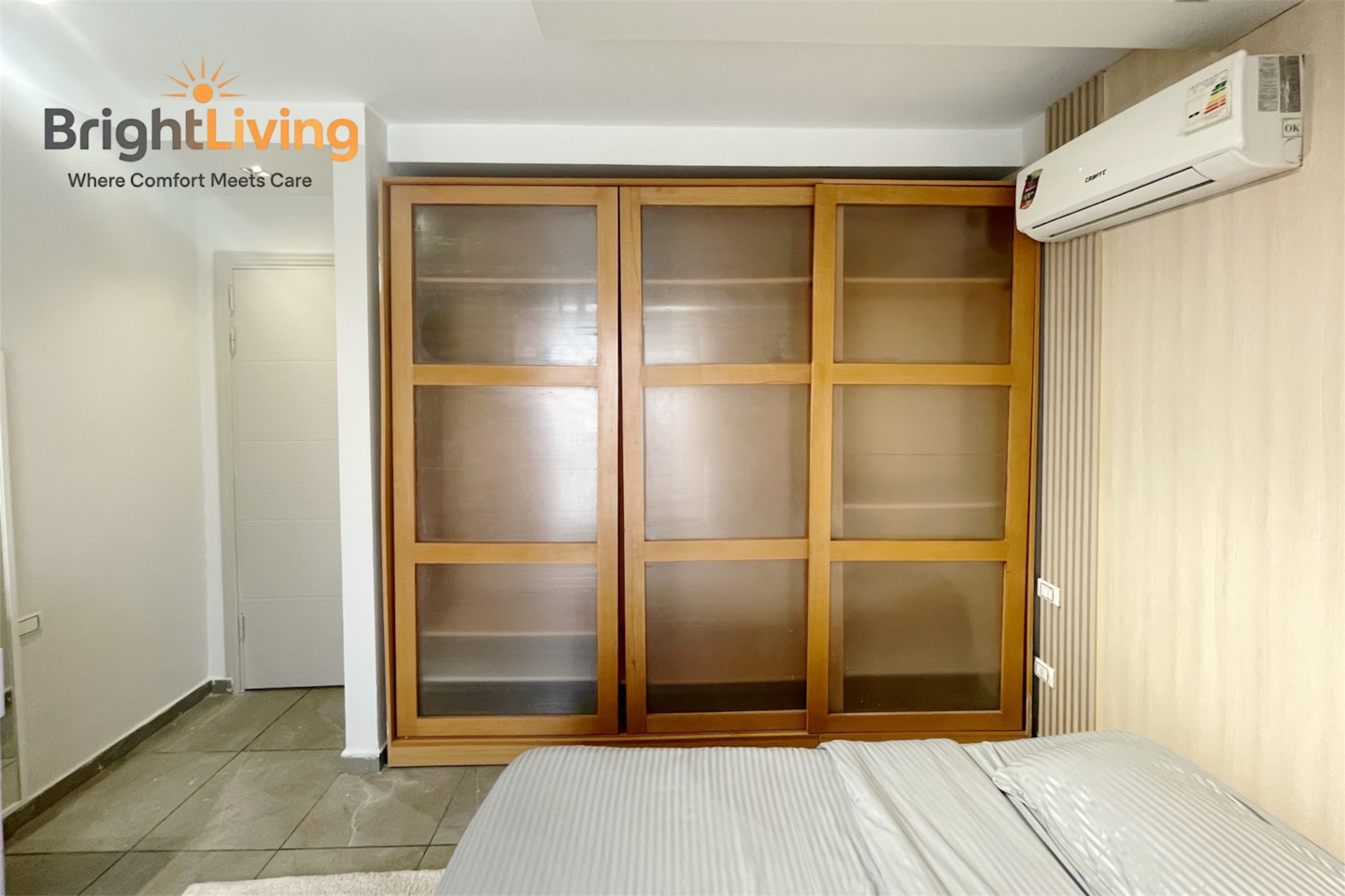 Cozy Chic 2BR-Serviced Apt in Madinaty compound — Bedroom 1 in Madinaty, New Cairo, Egypt — photo 3