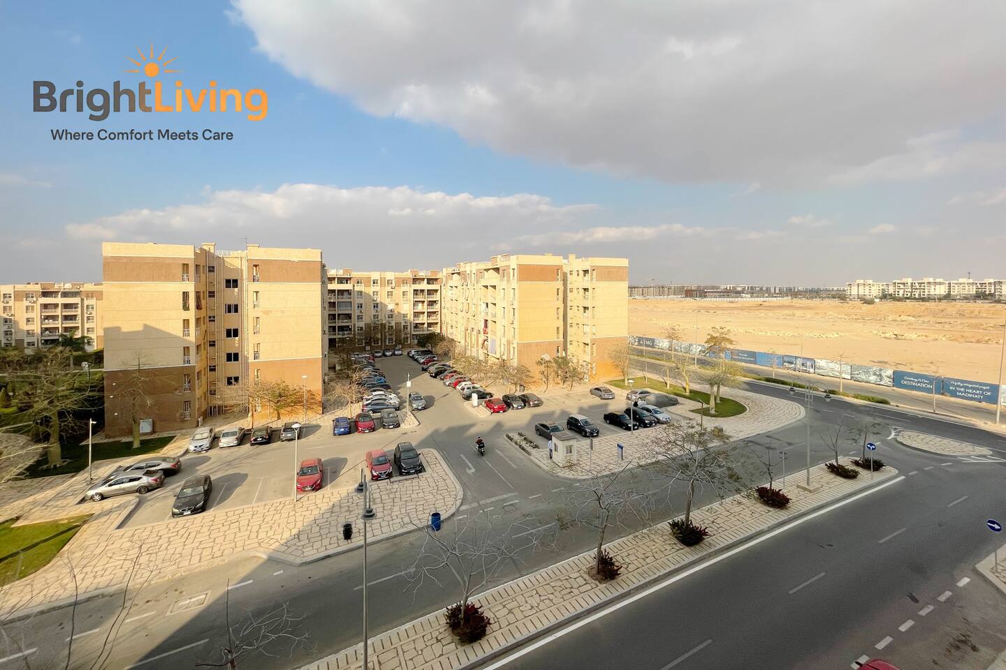 Cozy Chic 2BR-Serviced Apt in Madinaty compound — Balcony in Madinaty, New Cairo, Egypt — photo 2