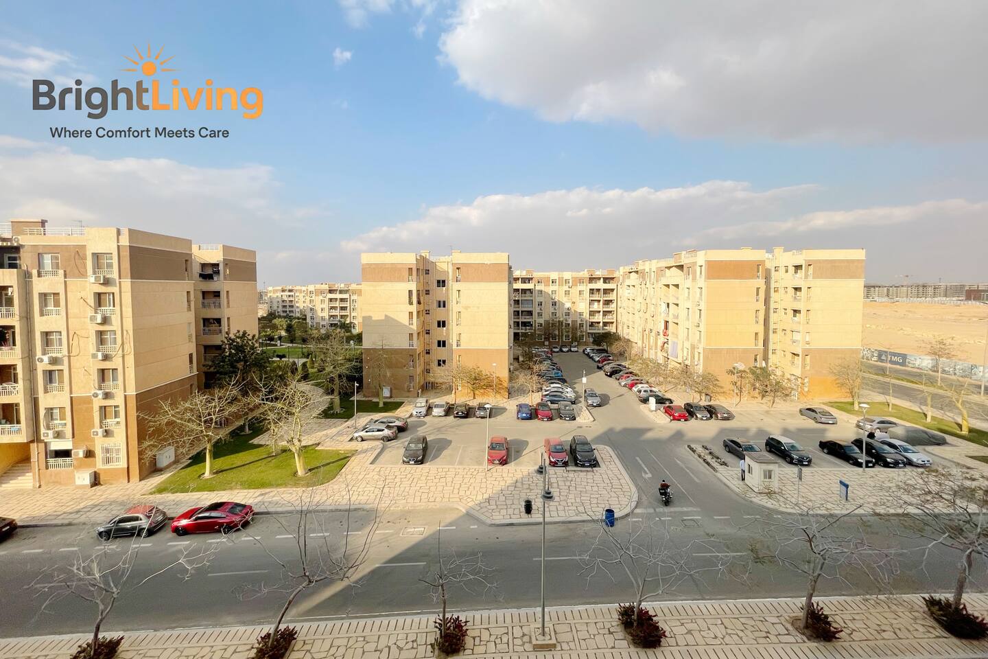 Cozy Chic 2BR-Serviced Apt in Madinaty compound — Exterior in Madinaty, New Cairo, Egypt