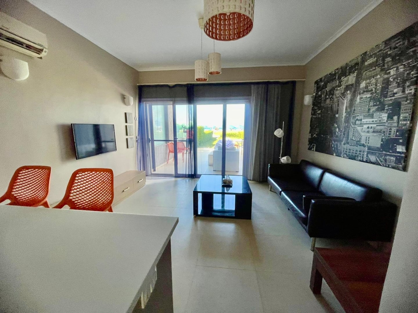 Lovely 3BR beach-front house LaVista Cascada — Living Room in La Vista Cascada, Sidi Abdel Rahman, North Coast, Egypt — photo 3
