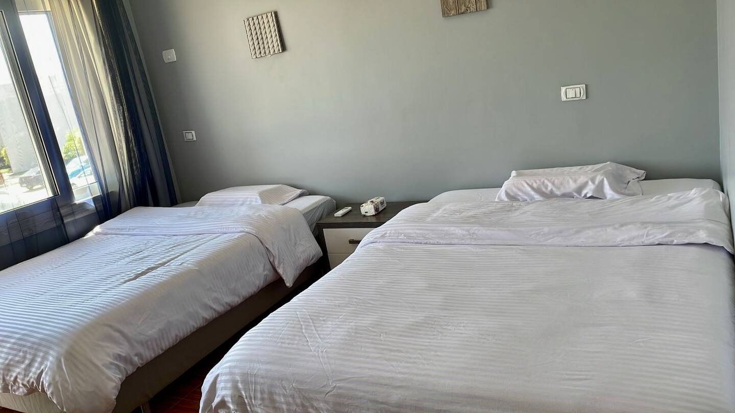 Lovely 3BR beach-front house LaVista Cascada — Bedroom 2 in La Vista Cascada, Sidi Abdel Rahman, North Coast, Egypt — photo 3
