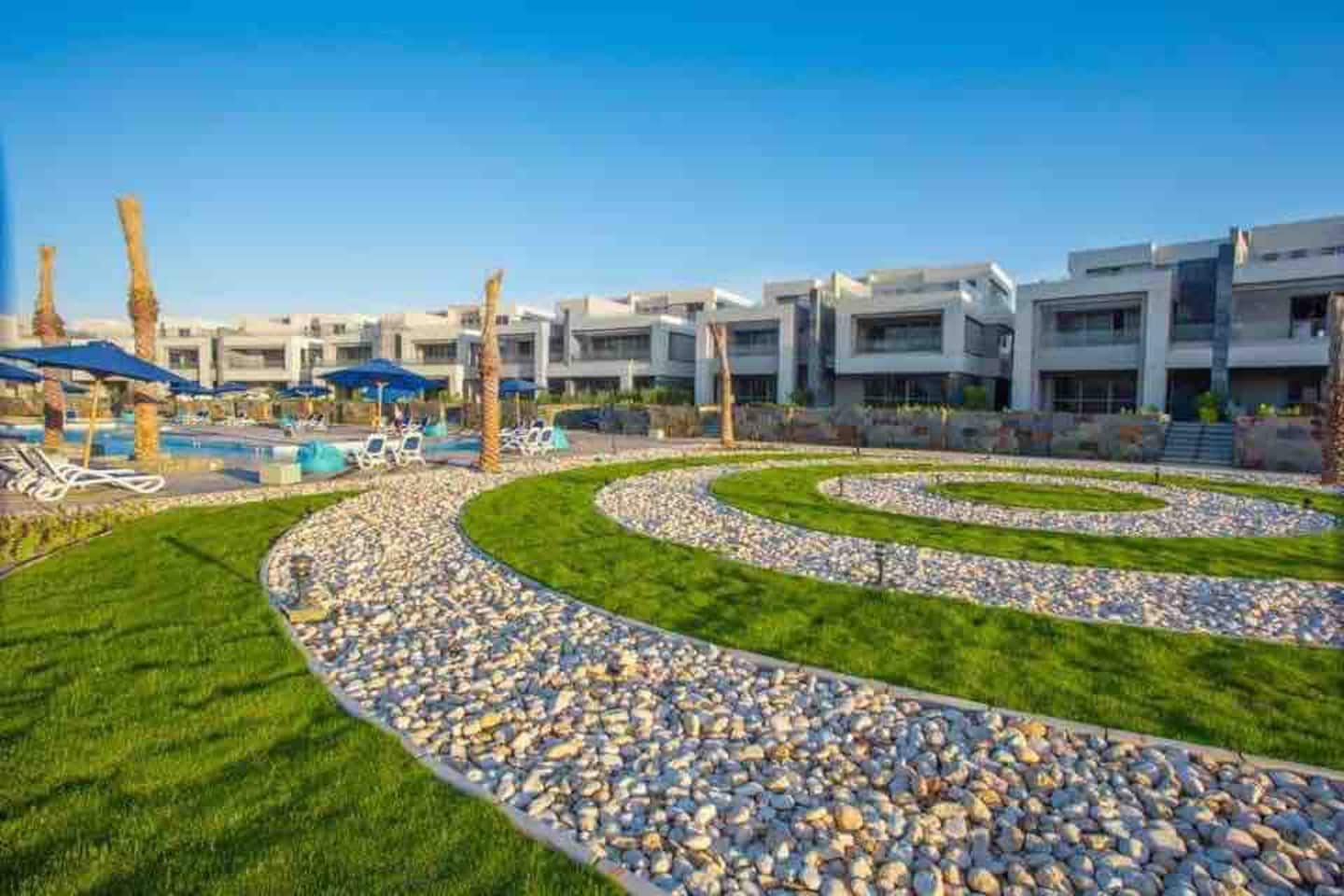 Lovely 3BR beach-front house LaVista Cascada — Exterior in La Vista Cascada, Sidi Abdel Rahman, North Coast, Egypt