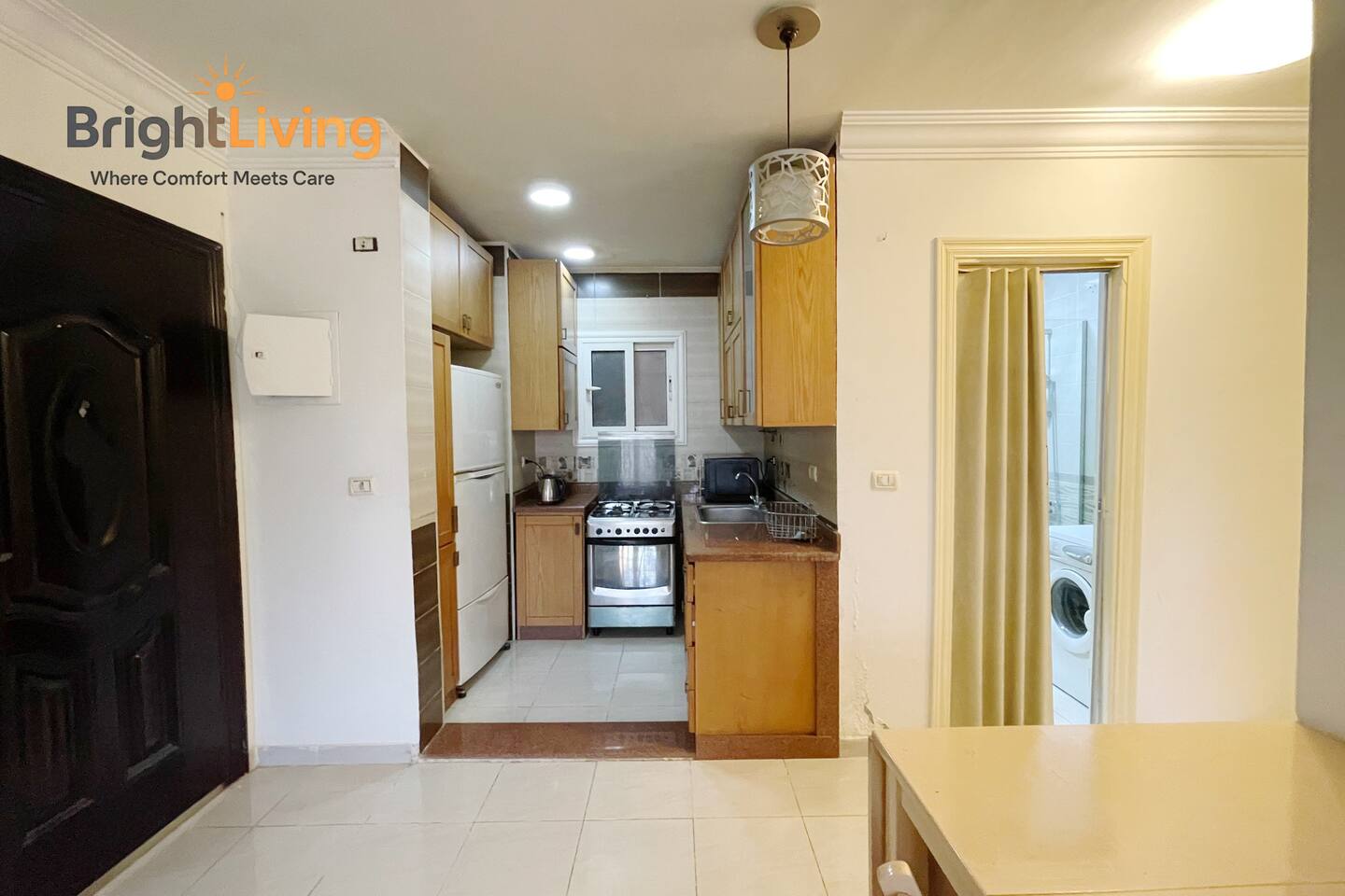 Central/Stylish Cozy 2BR+Patio @ Madinaty compound — Full Kitchen in Madinaty, New Cairo, Egypt