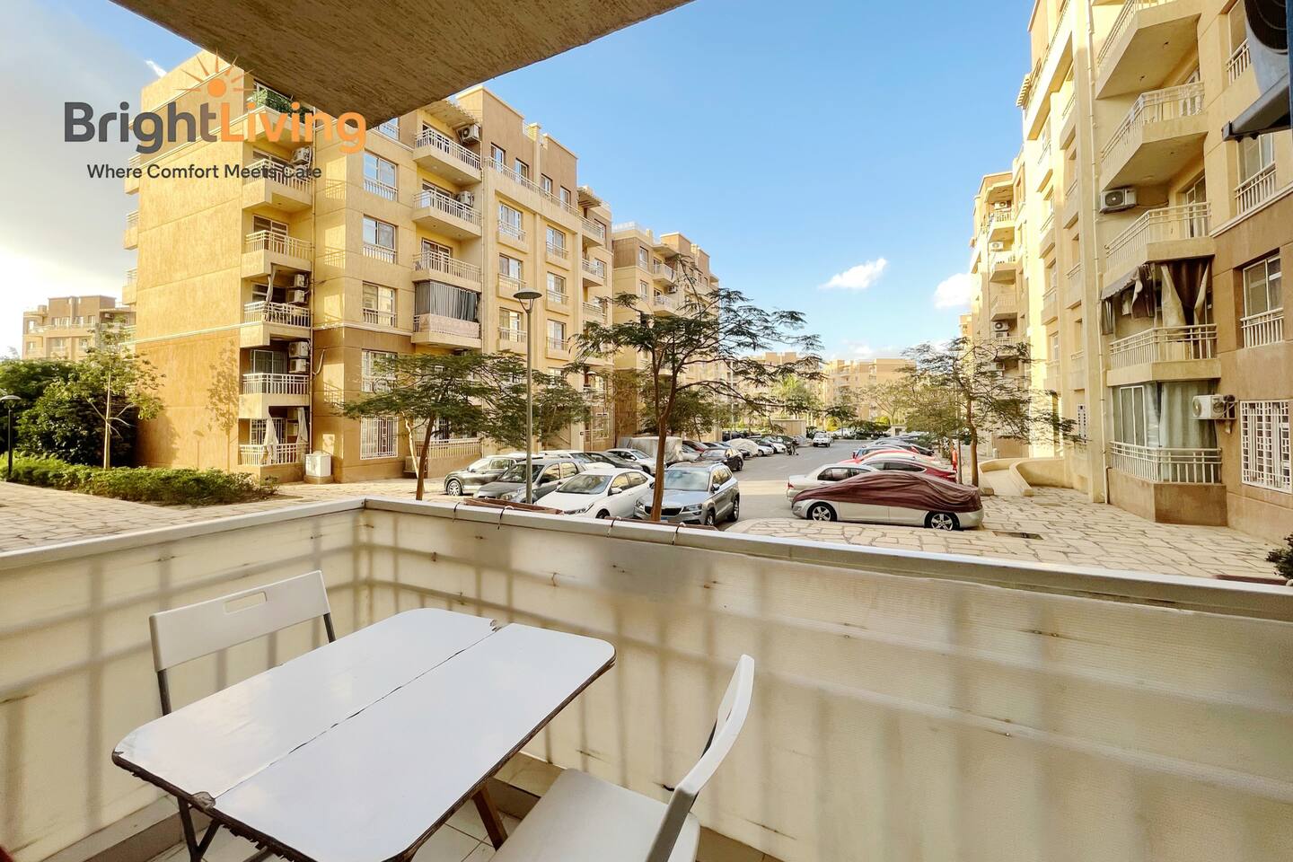 Central/Stylish Cozy 2BR+Patio @ Madinaty compound — Patio in Madinaty, New Cairo, Egypt