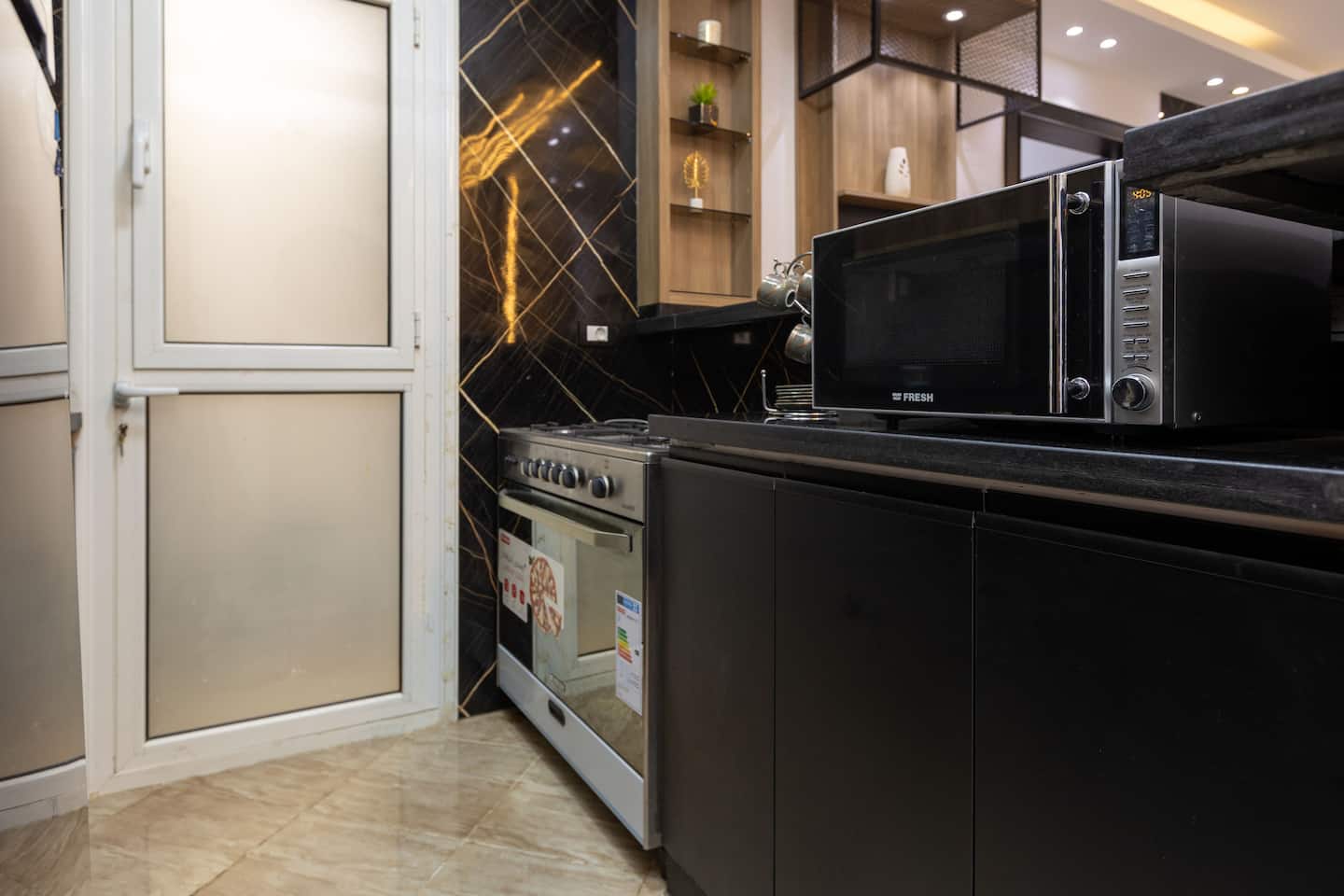 Amazing luxury 2BR Apt@Madinty+Patio with views! — Full Kitchen in Madinaty, New Cairo, Egypt
