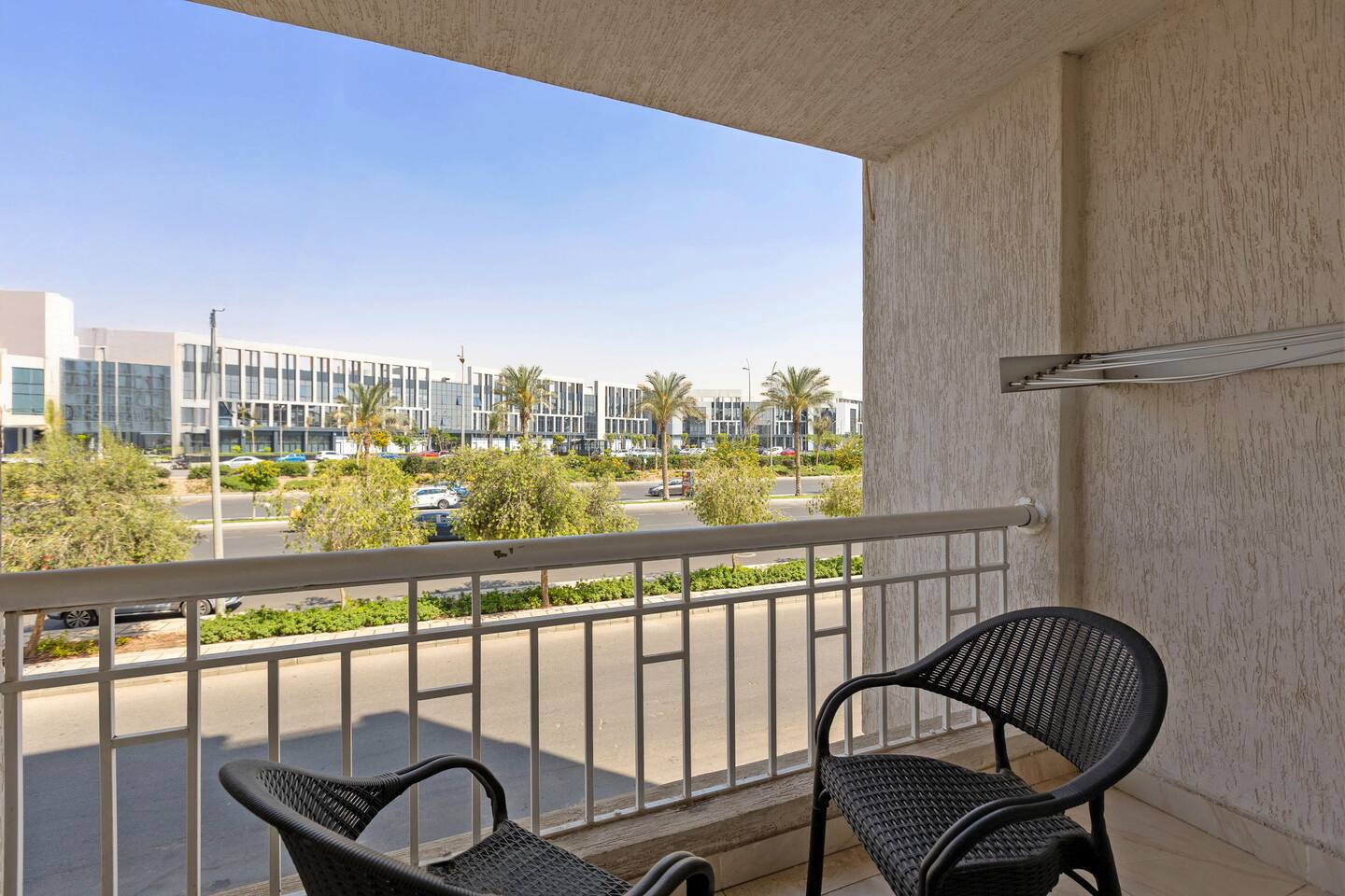 Amazing luxury 2BR Apt@Madinty+Patio with views! — Patio in Madinaty, New Cairo, Egypt